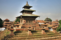 Album / Nepal / Kathmandu / Durbar square / Panorama 1