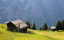 Album / Switzerland / Alpine Pass Route / Murren 1
