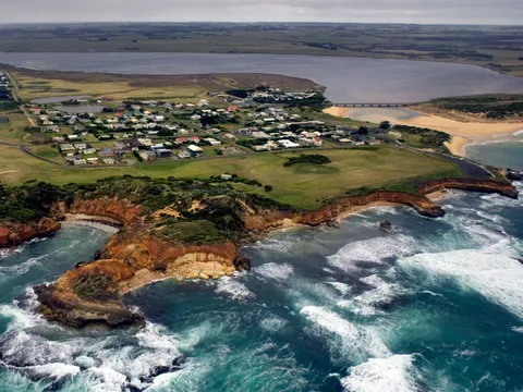 Australia — Great Ocean Road — aerial