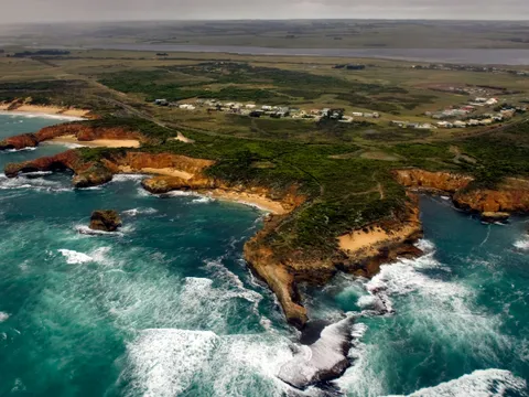 Australia — Great Ocean Road — aerial