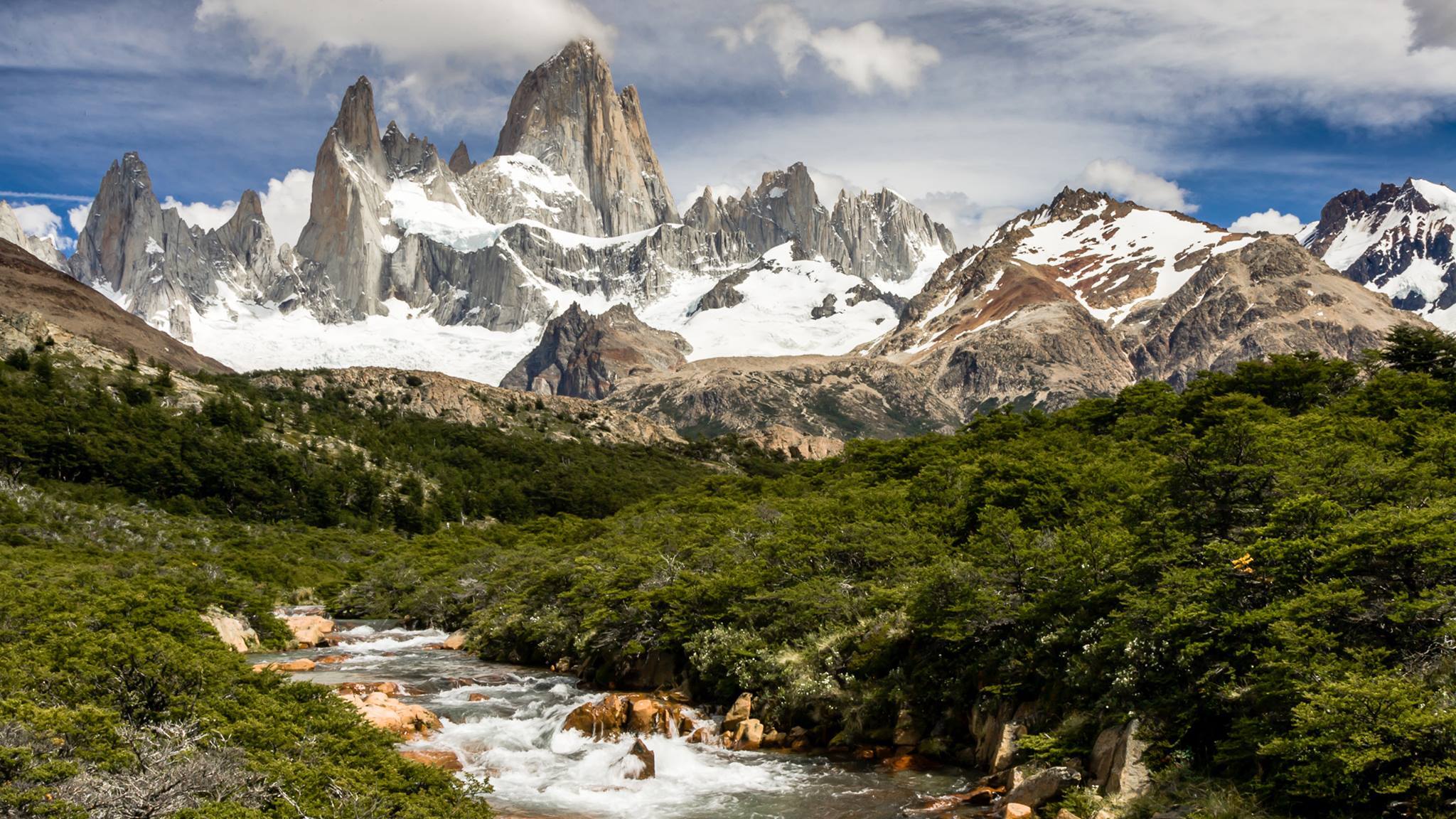 Argentina — Santa Cruz Province, Patagonia – Los Glaciares National Park — landscape