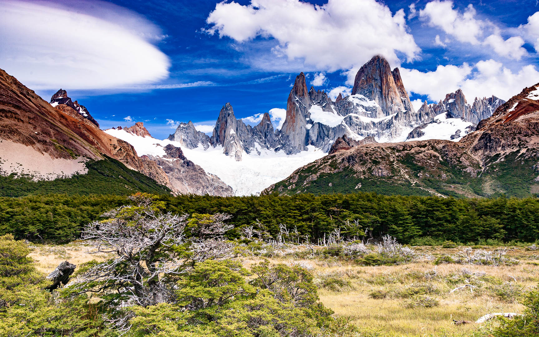 Argentina — Santa Cruz, Patagonia (Los Glaciares National Park) — landscape