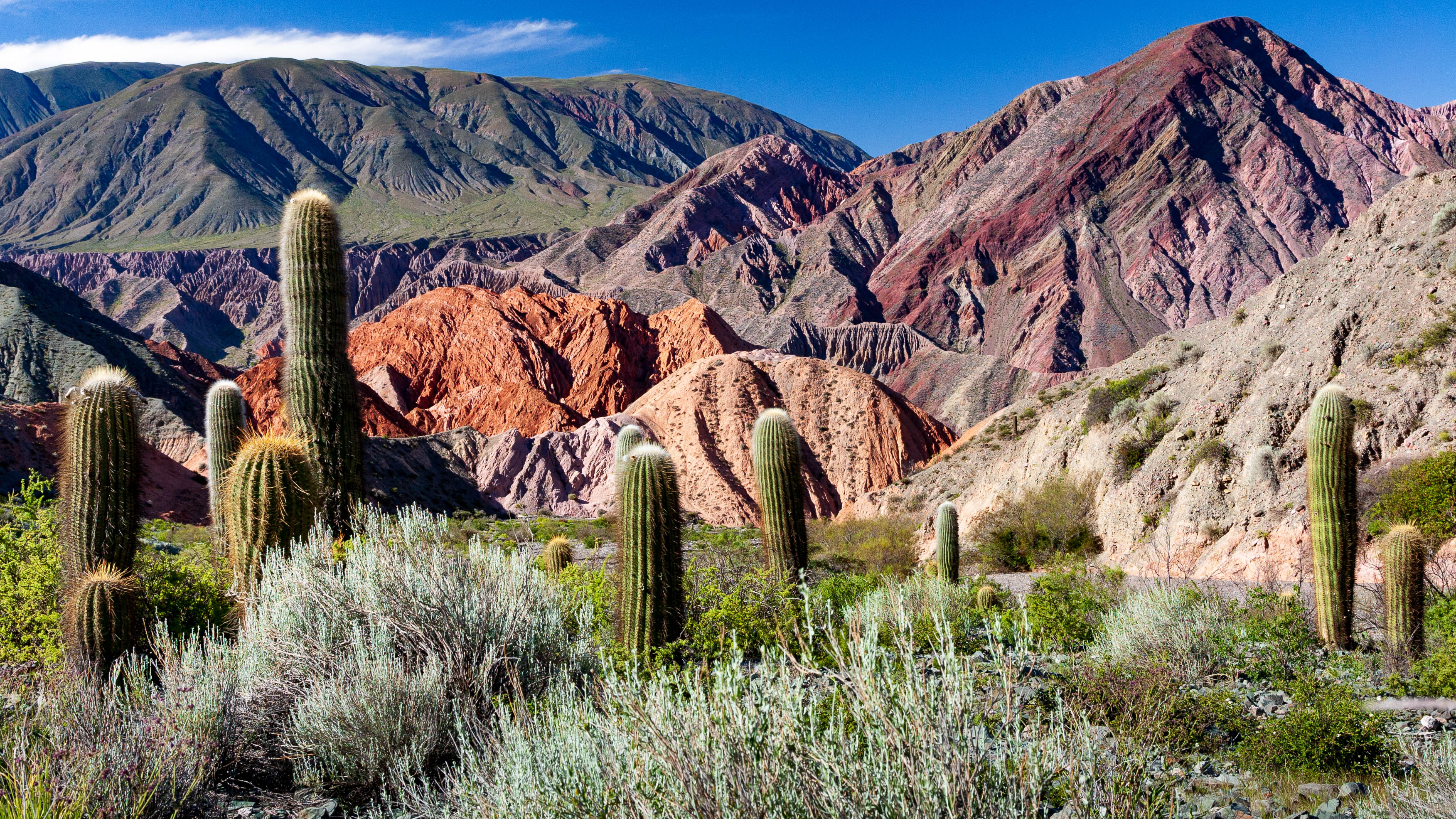 Argentina — Jujuy Province, Quebrada de Humahuaca — landscape