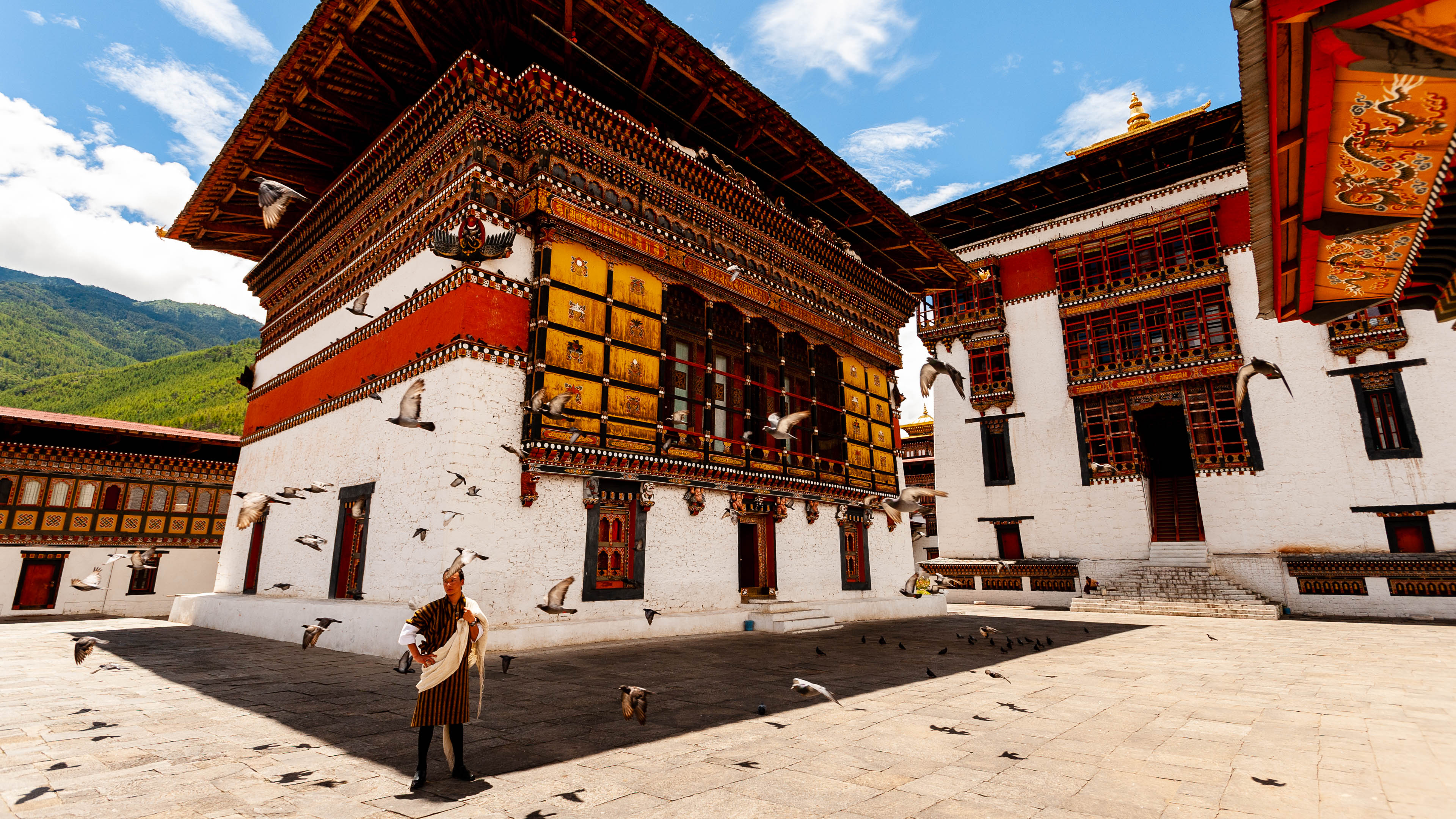 Bhutan — Bumthang District — architecture