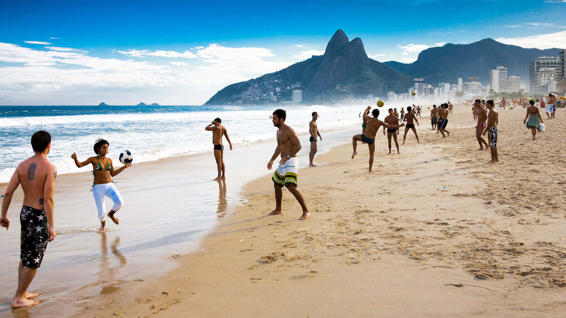 Brazil — Rio de Janeiro, Ipanema Beach — event