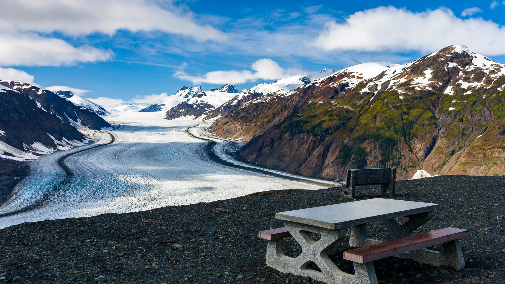 Canada — British Columbia, Salmon Glacier near Stewart/Hyder area — landscape