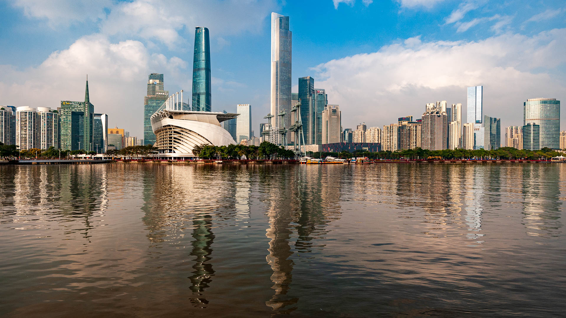 China — Guangzhou, Guangdong Province — architecture