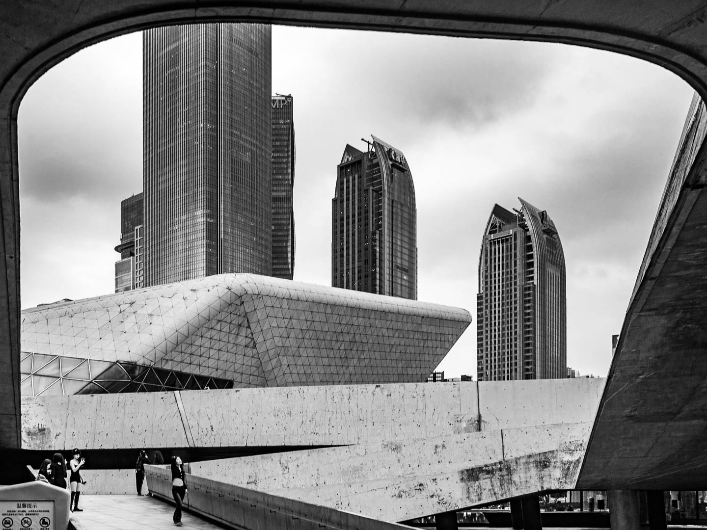 China — Guangzhou, Guangdong Province — architecture