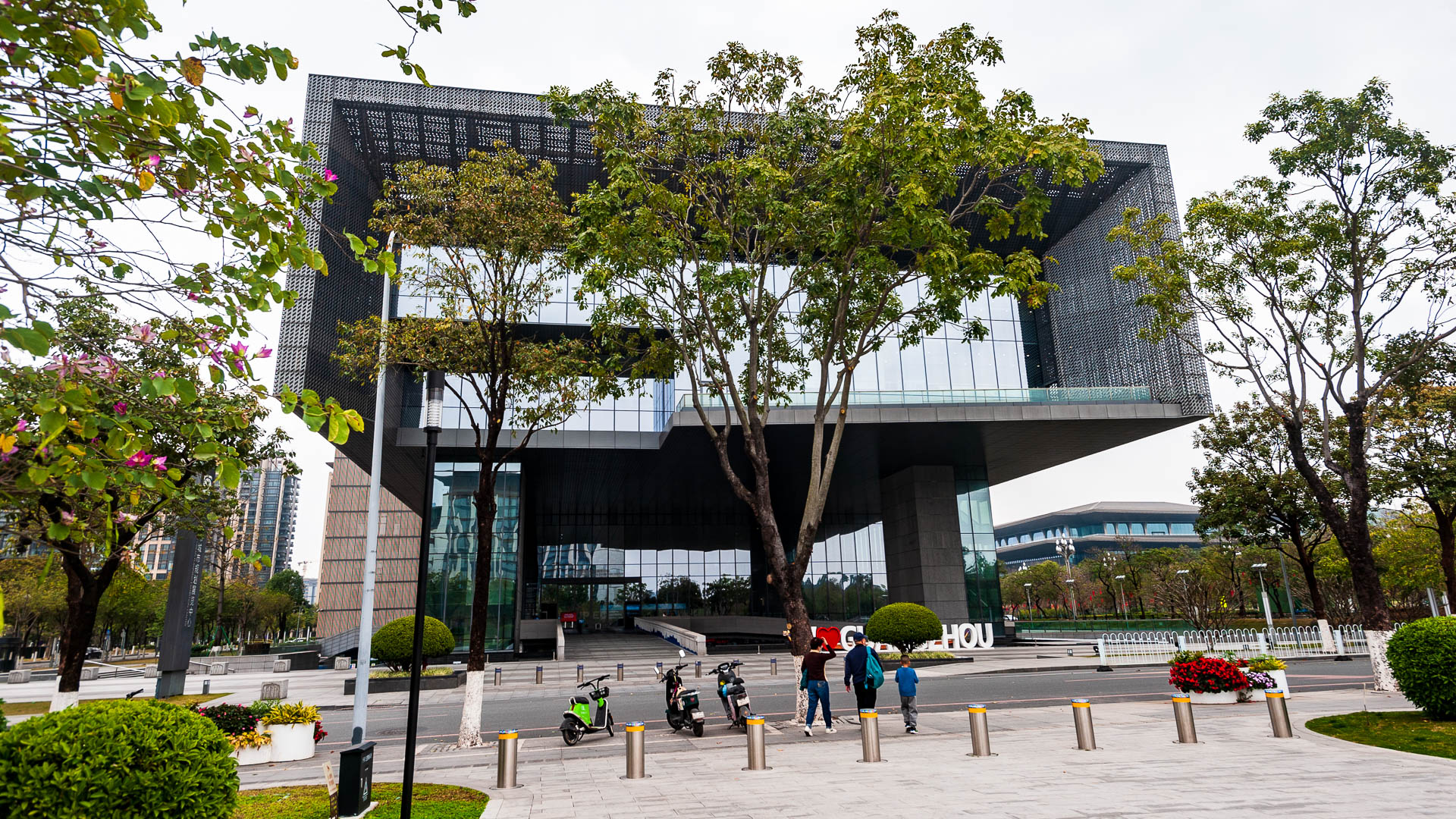 China — Guangzhou, Guangdong Province — architecture