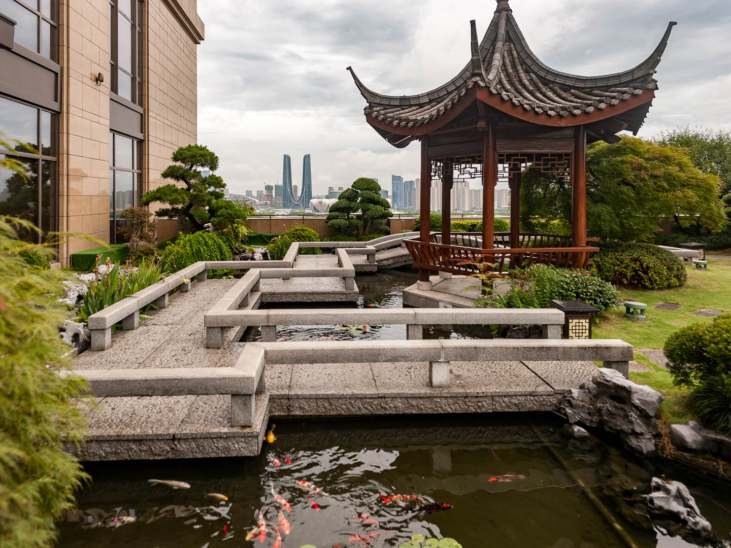 China — Hangzhou, Zhejiang Province — architecture