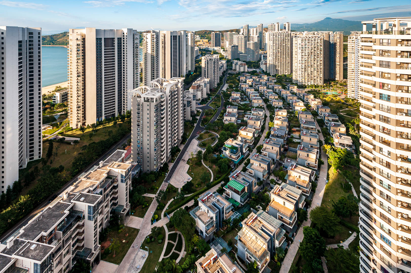 China — Huizhou, Guangdong Province — aerial