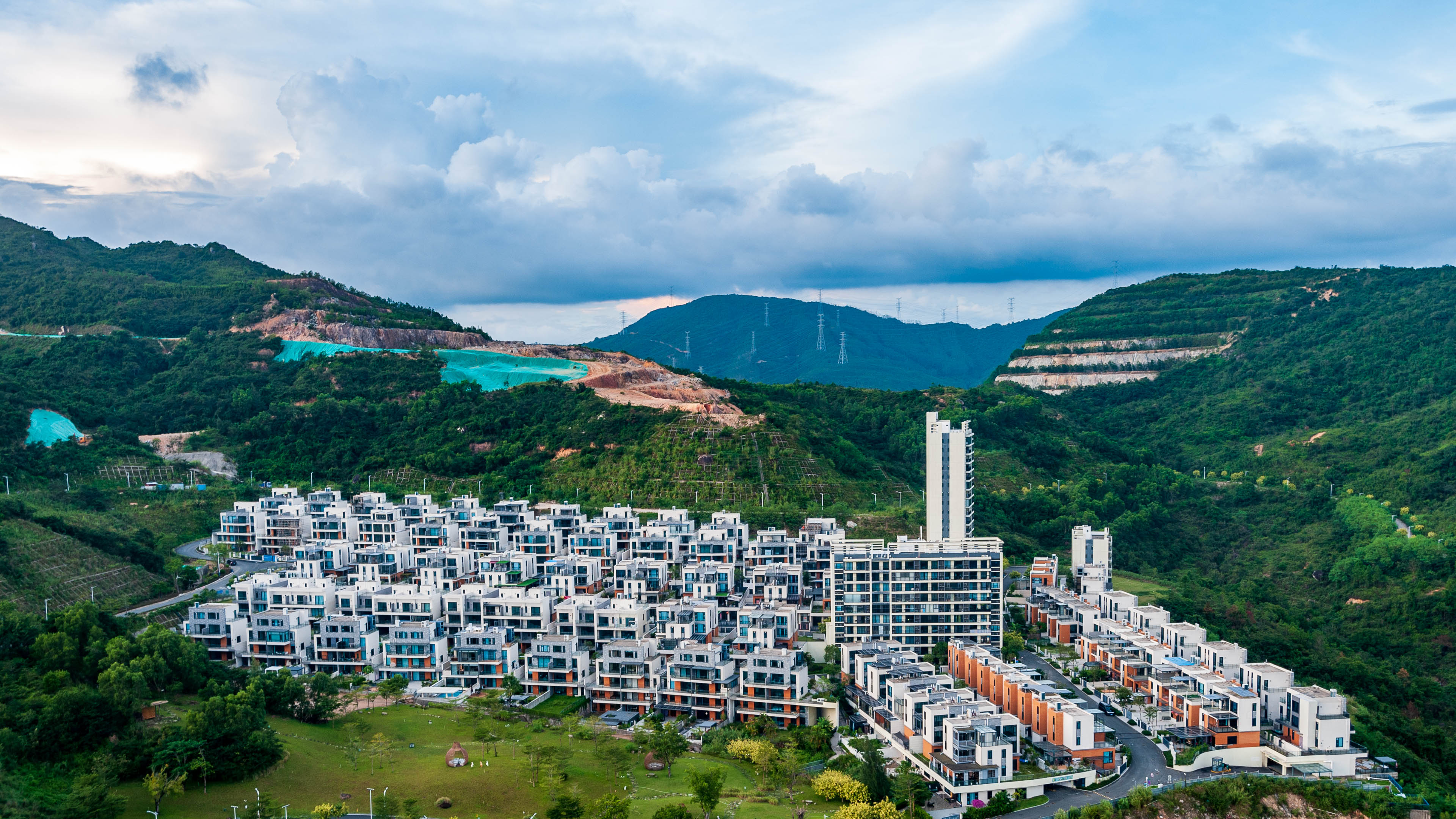 China — Huizhou, Guangdong — aerial