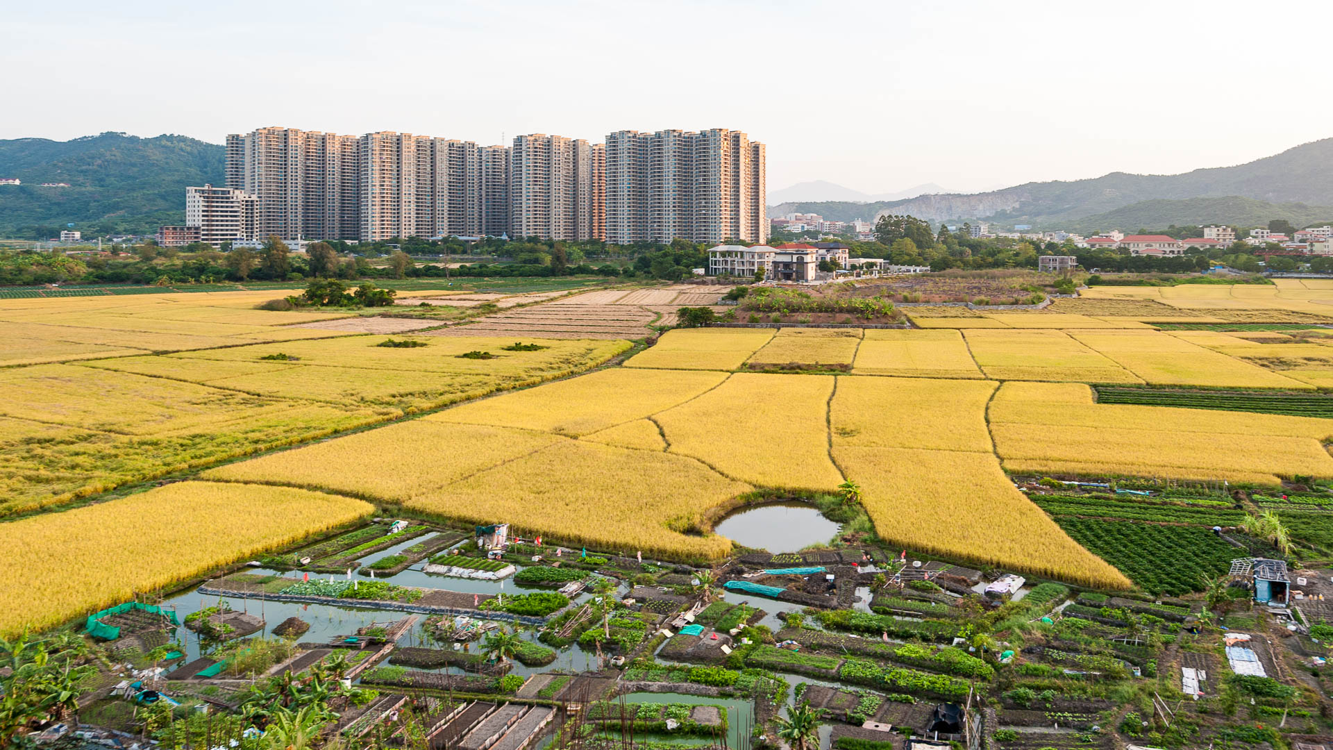 China — Guangdong, Huizhou — aerial
