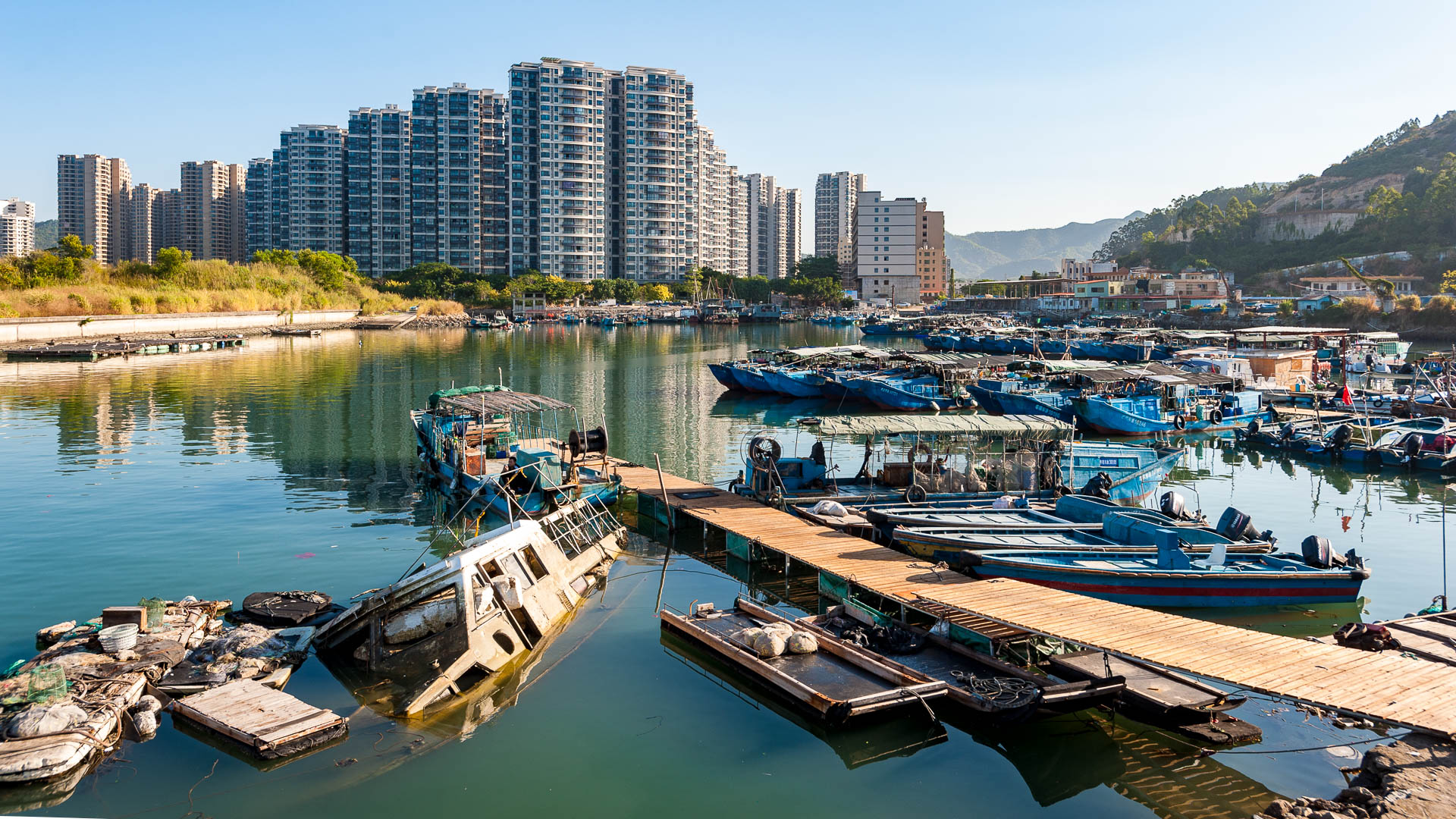 China — Guangdong, Huizhou — urban