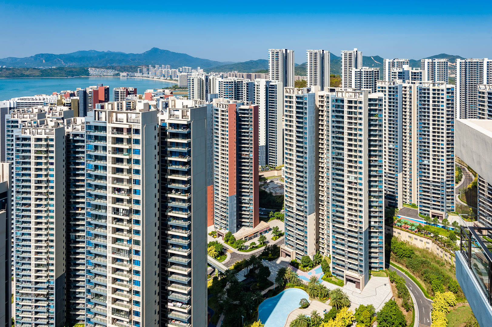 China — Guangdong, Huizhou — aerial