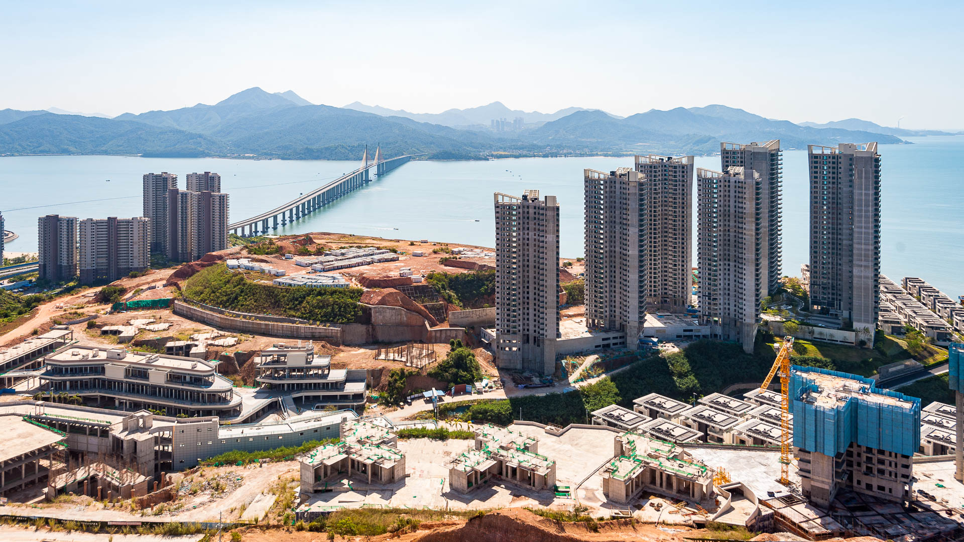 China — Guangdong, Huizhou — aerial