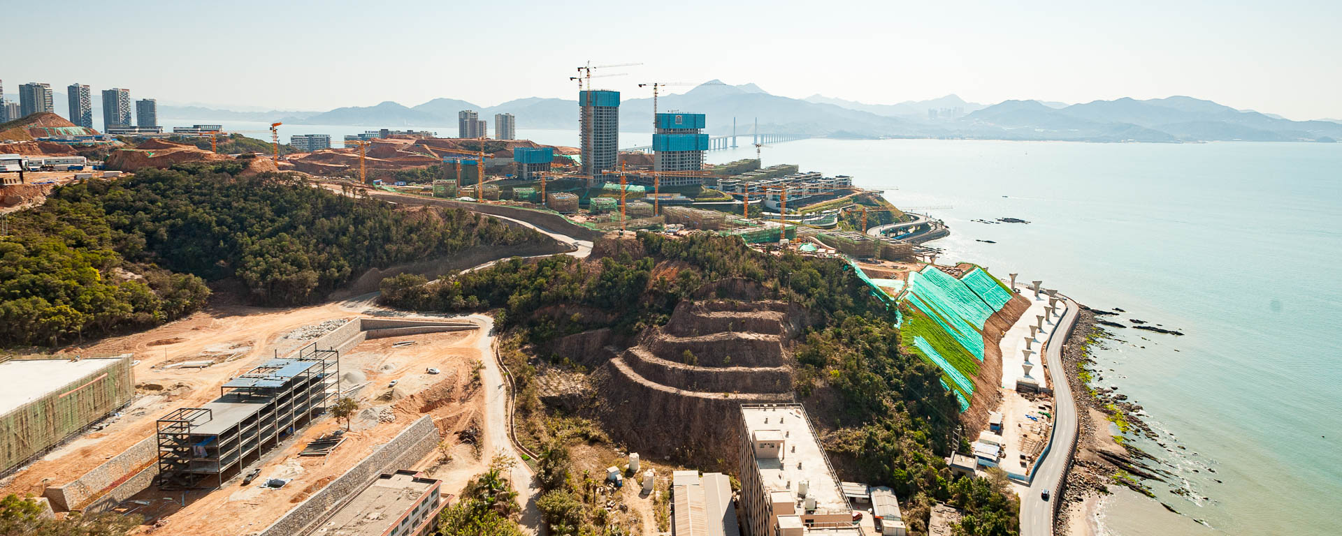 China — Guangdong, Huizhou — aerial