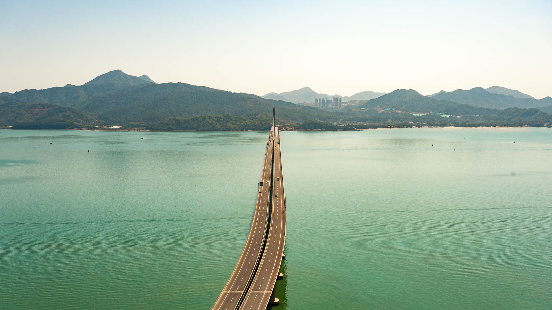 China — Guangdong, Huizhou — aerial