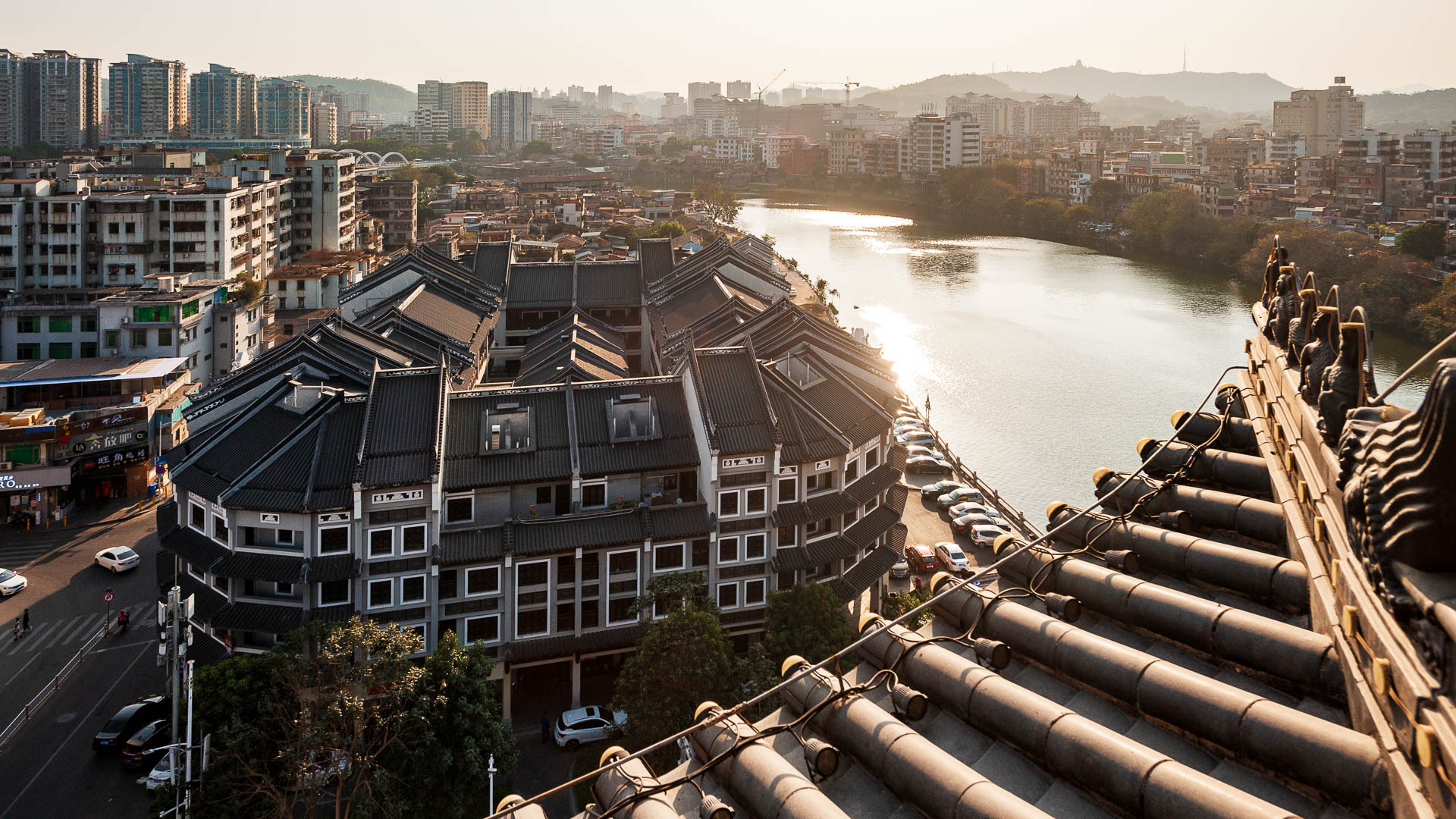 China — Guangdong, Huizhou — architecture