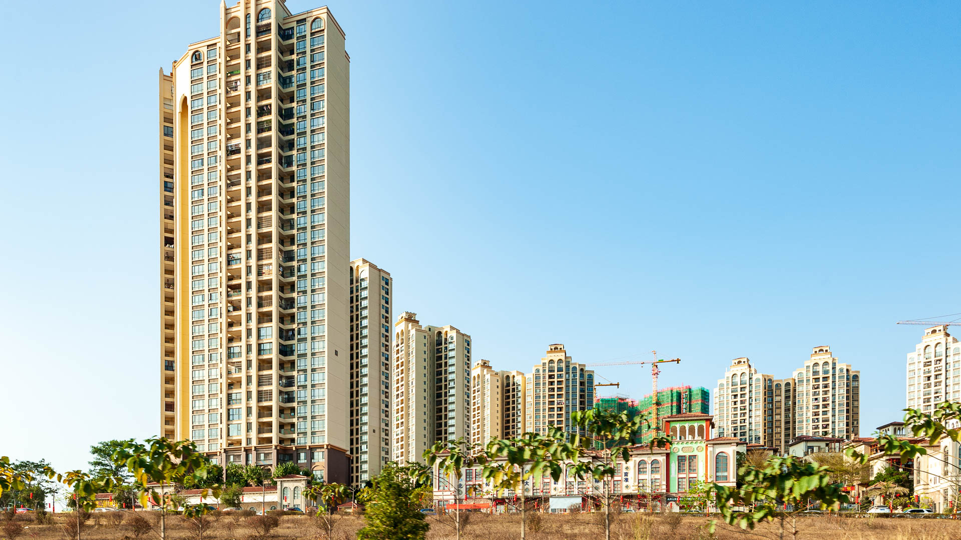 China — Guangdong, Huizhou — architecture