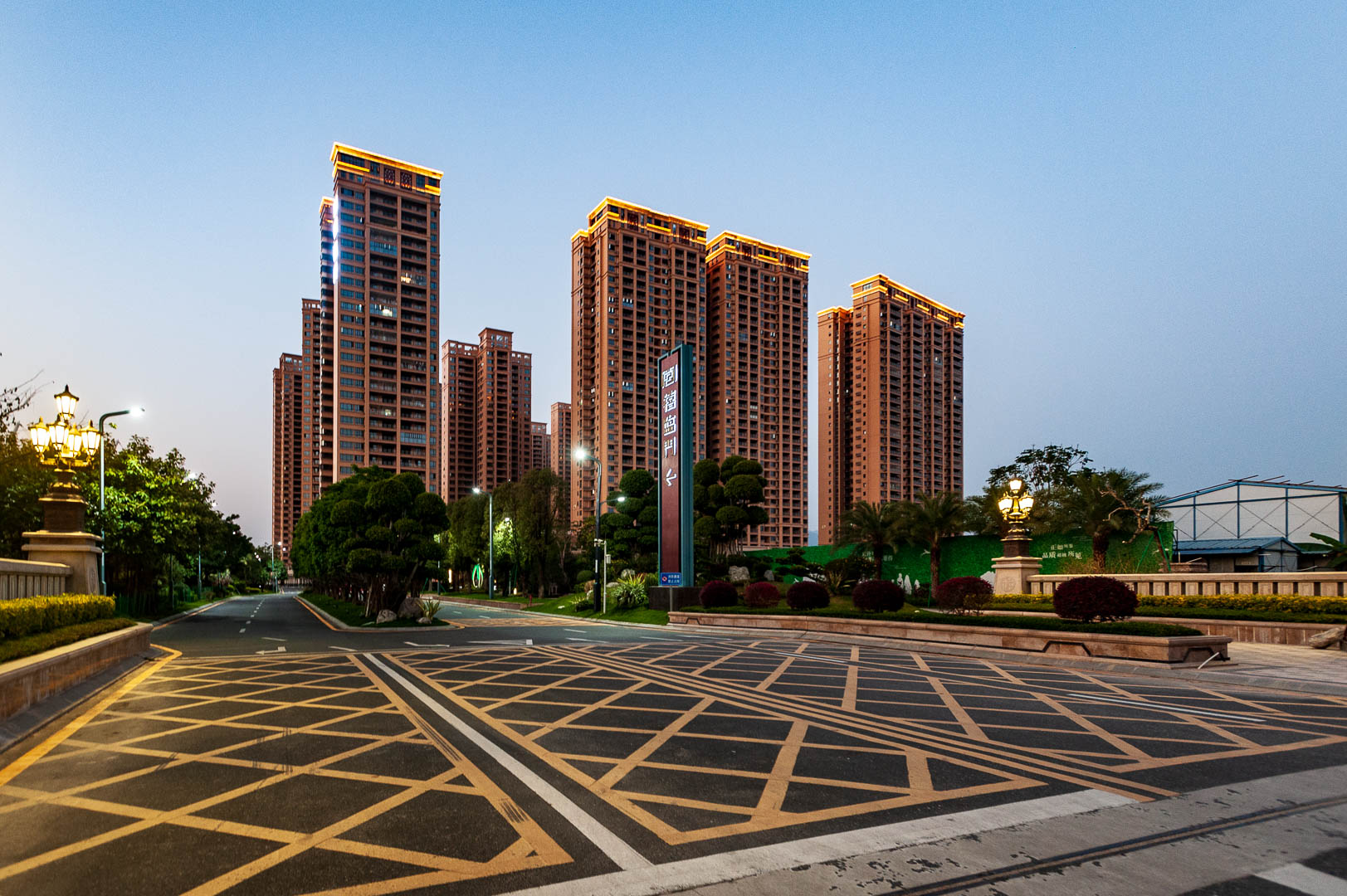 China — Guangdong, Huizhou — architecture