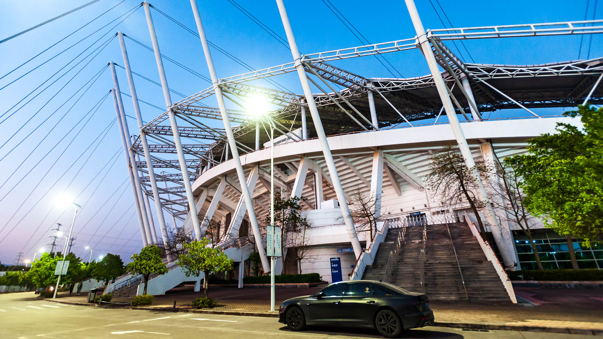 China — Guangdong, Huizhou — architecture