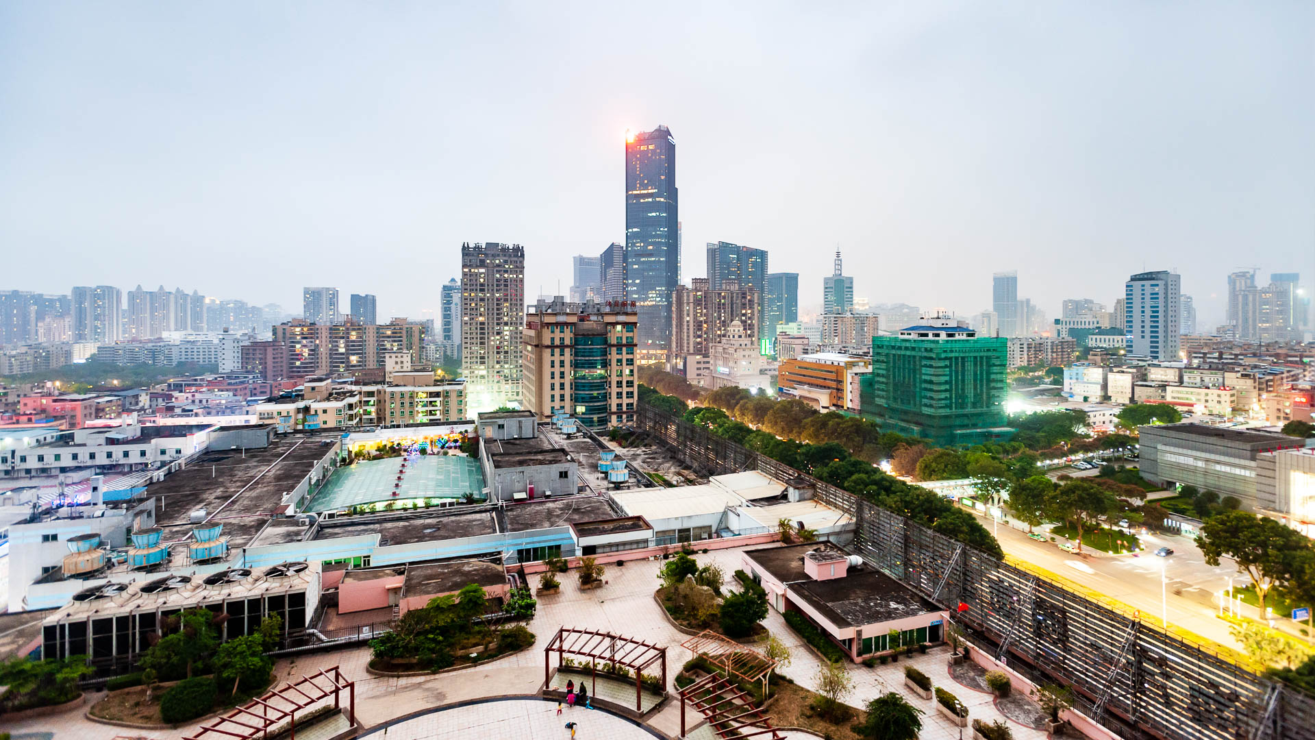 China — Guangdong, Huizhou — urban