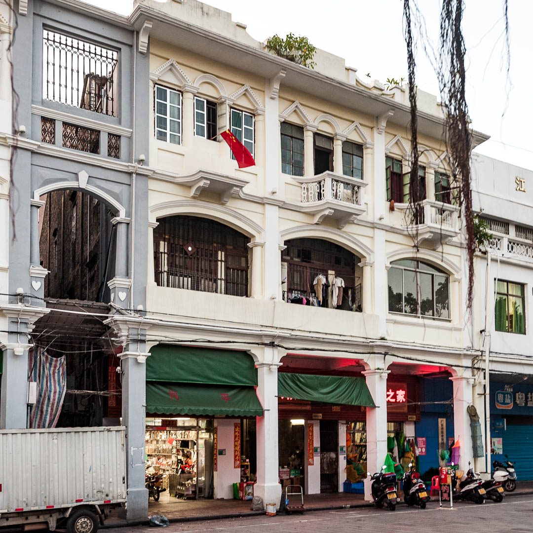 China — Jiangmen, Guangdong Province — architecture