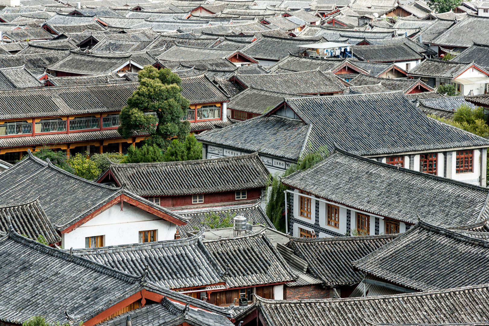 China — Yunnan, Lijiang — architecture