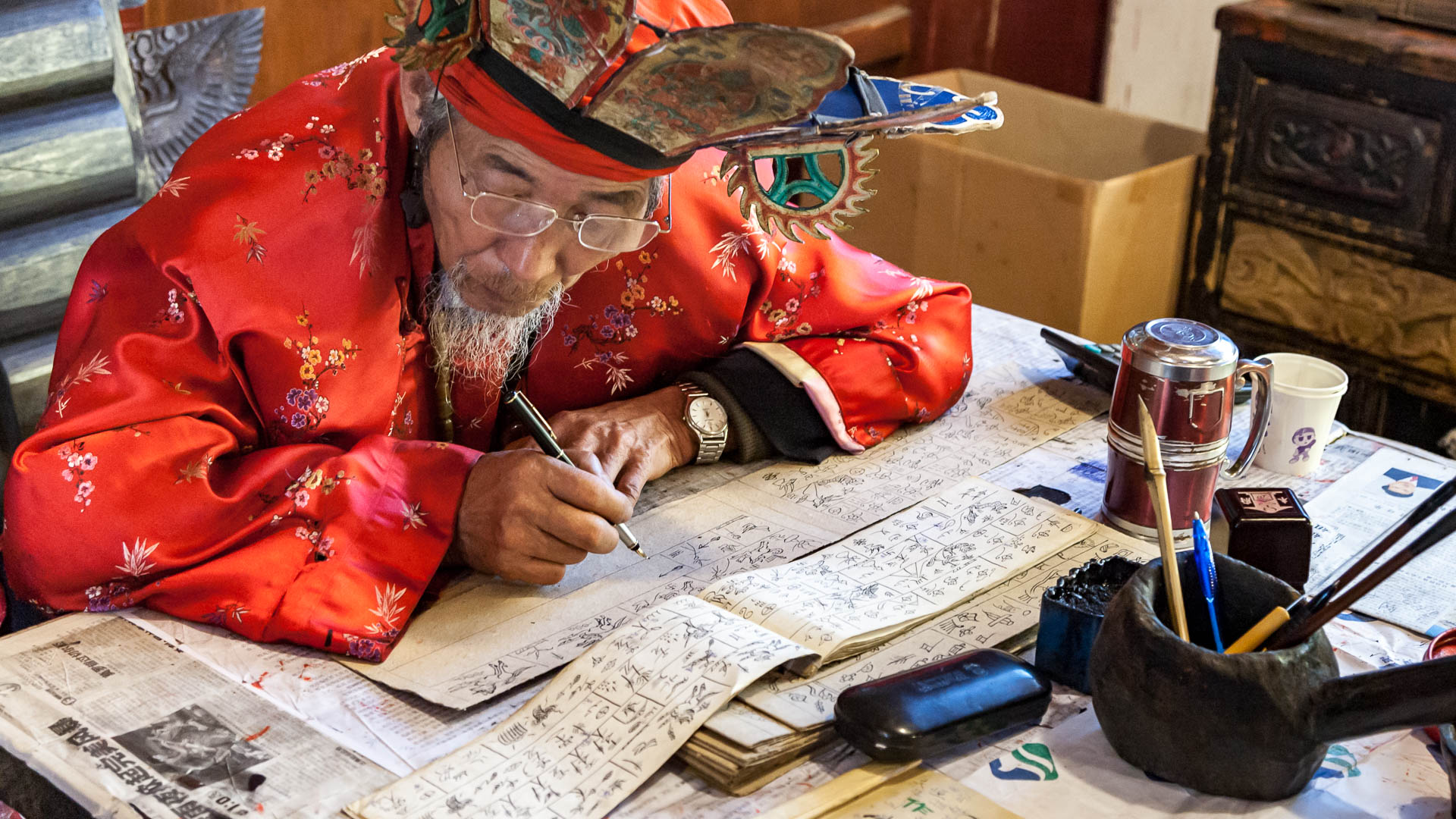 China — Yunnan, Lijiang — portrait