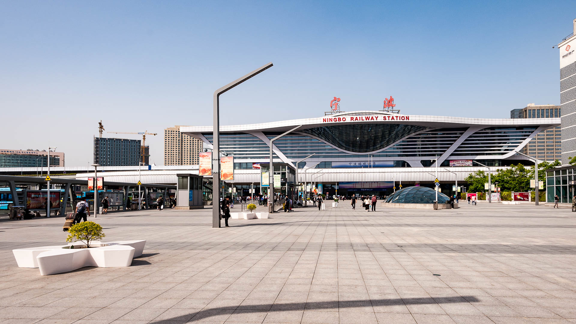 China — Zhejiang, Ningbo — architecture