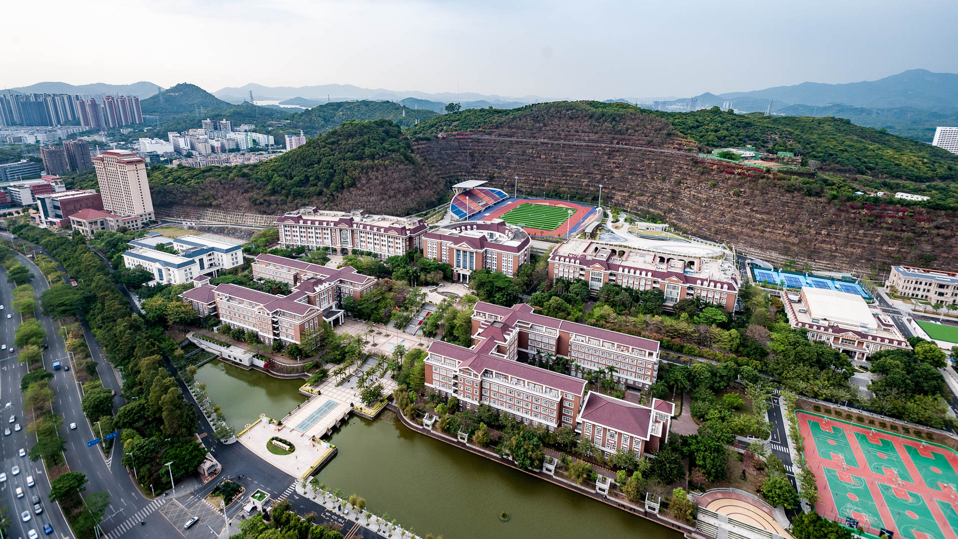 China — Shenzhen — aerial