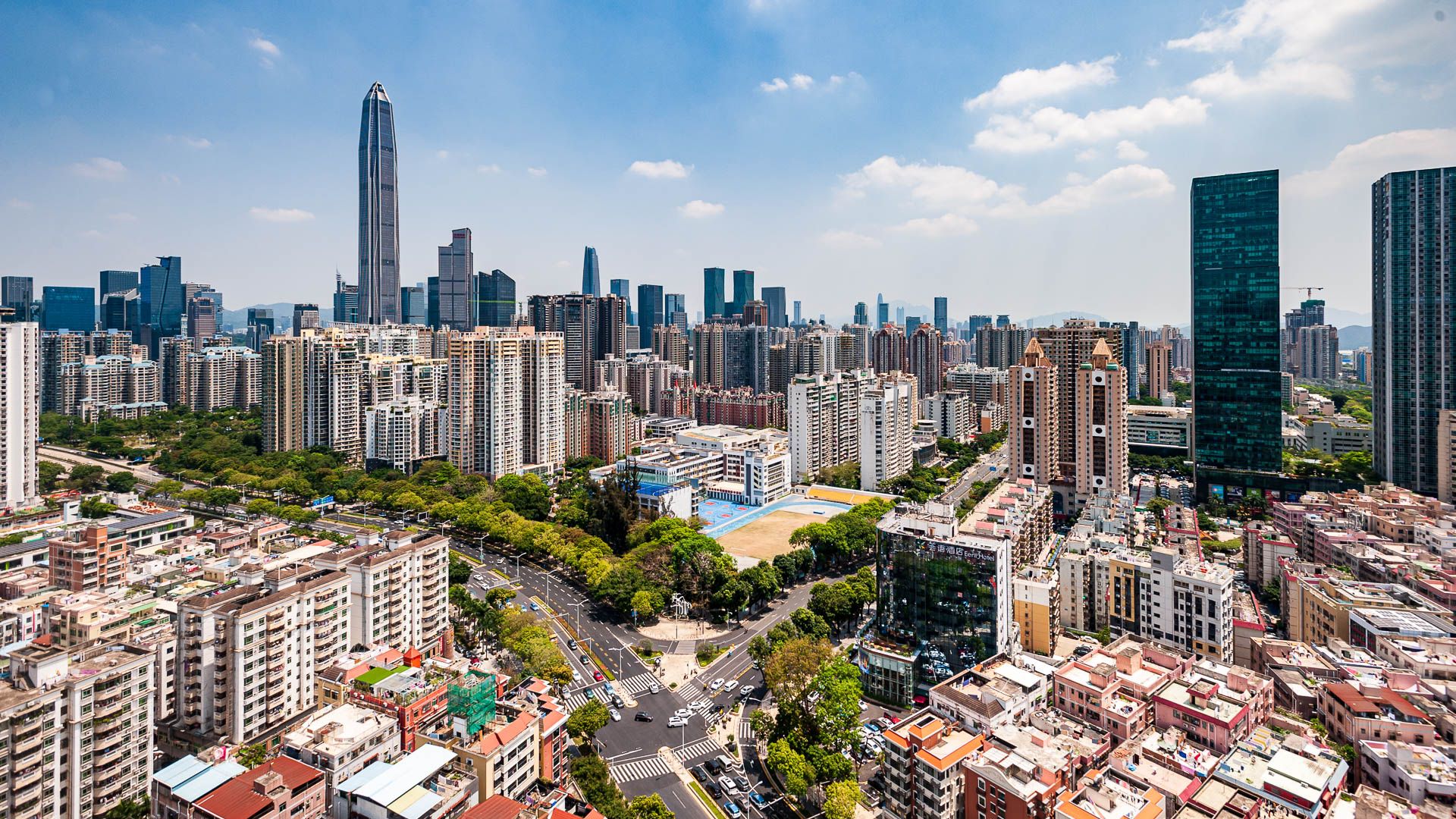 China — Shenzhen, Guangdong Province — urban