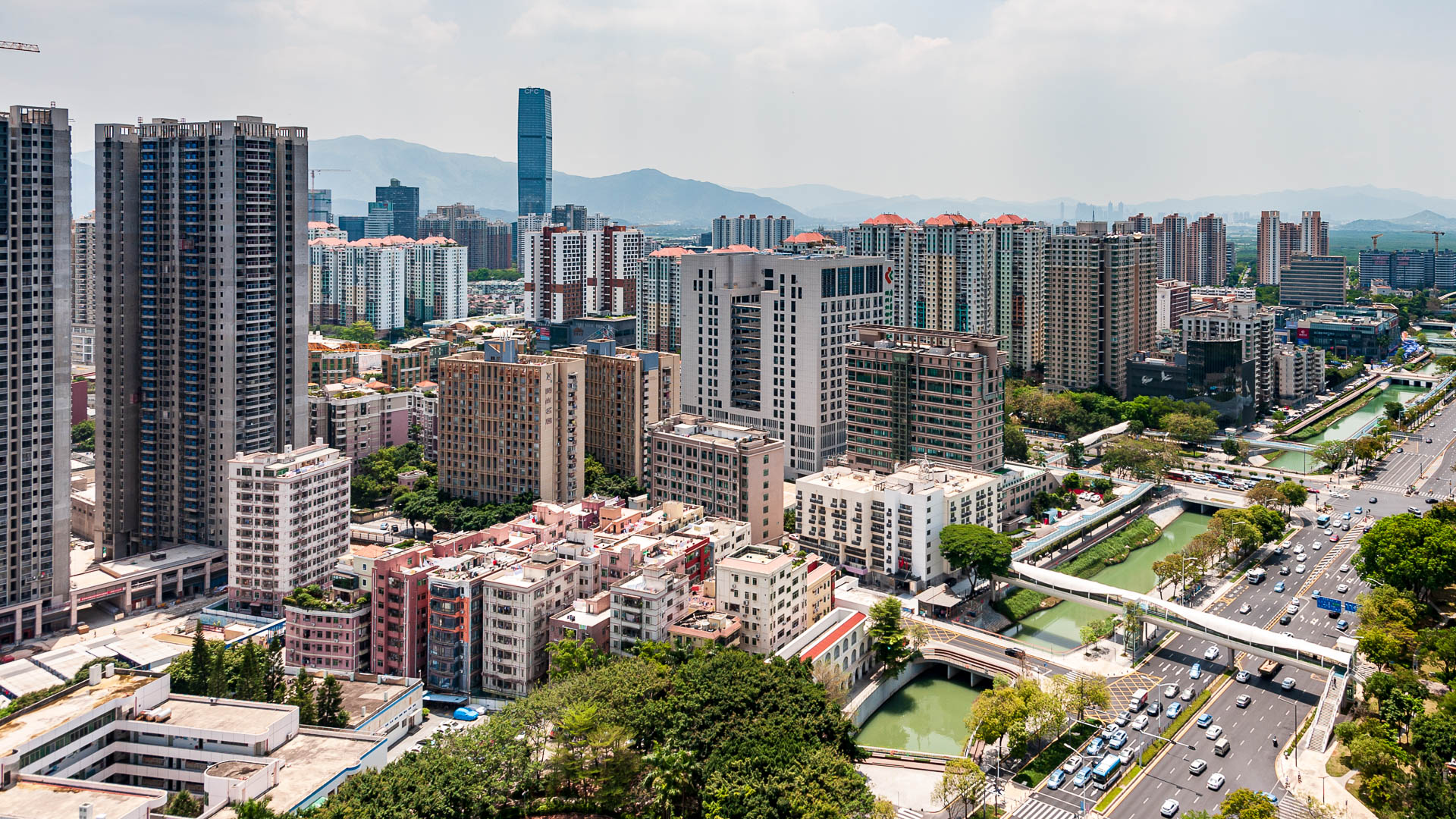 China — Shenzhen, Guangdong Province — urban