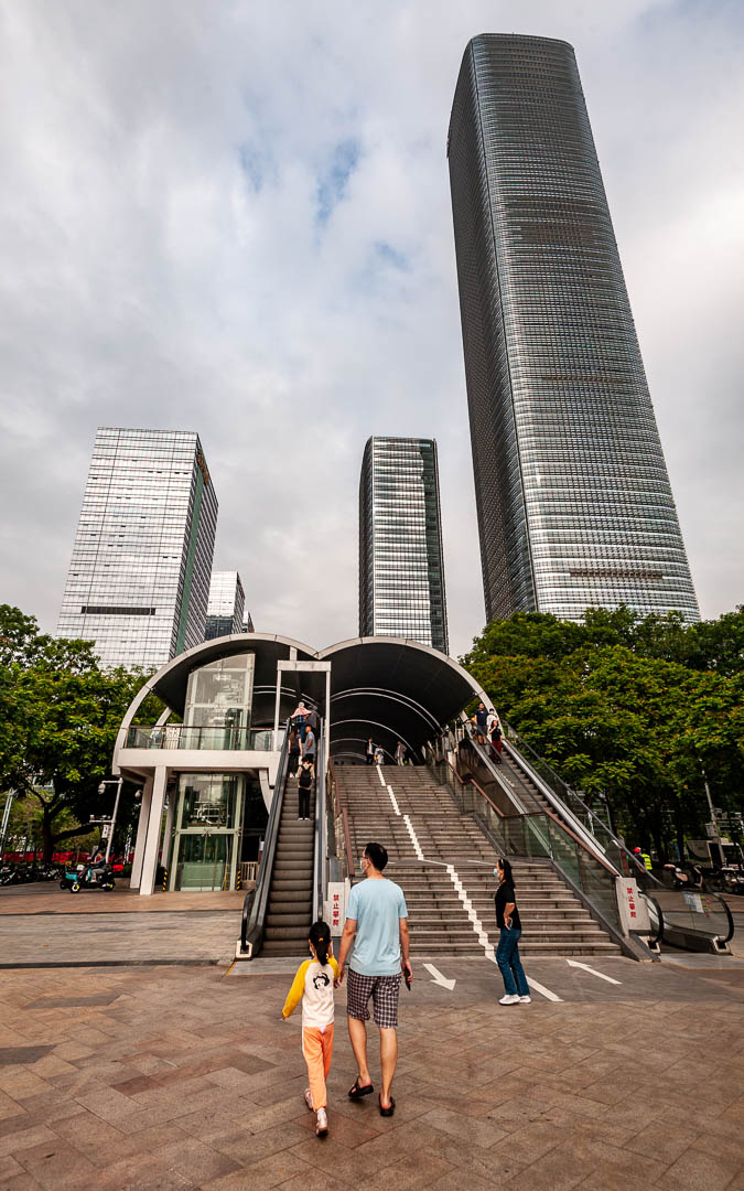 China — Shenzhen, Guangdong Province — architecture