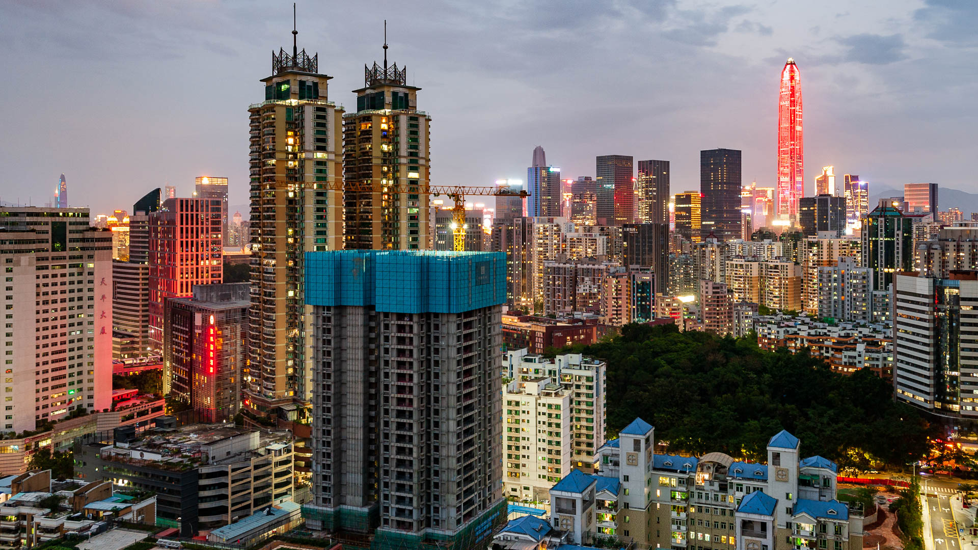 China — Guangdong, Shenzhen — urban