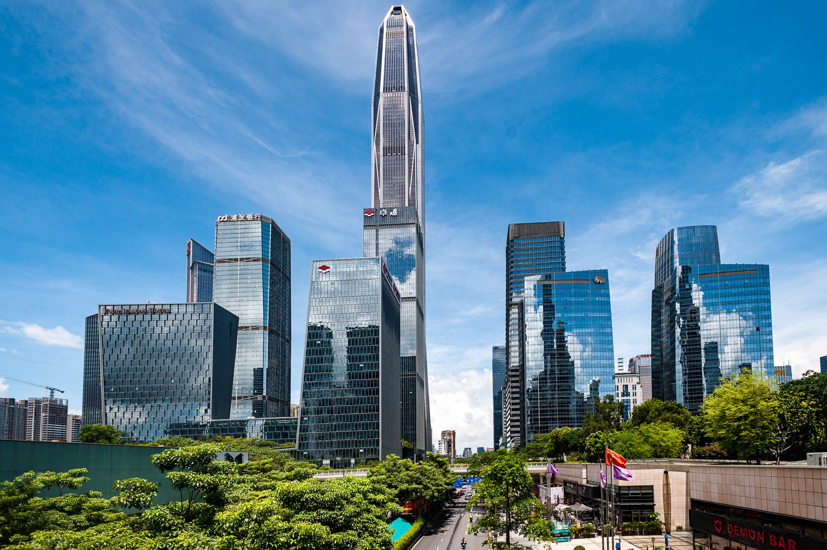 China — Shenzhen, Guangdong Province — architecture