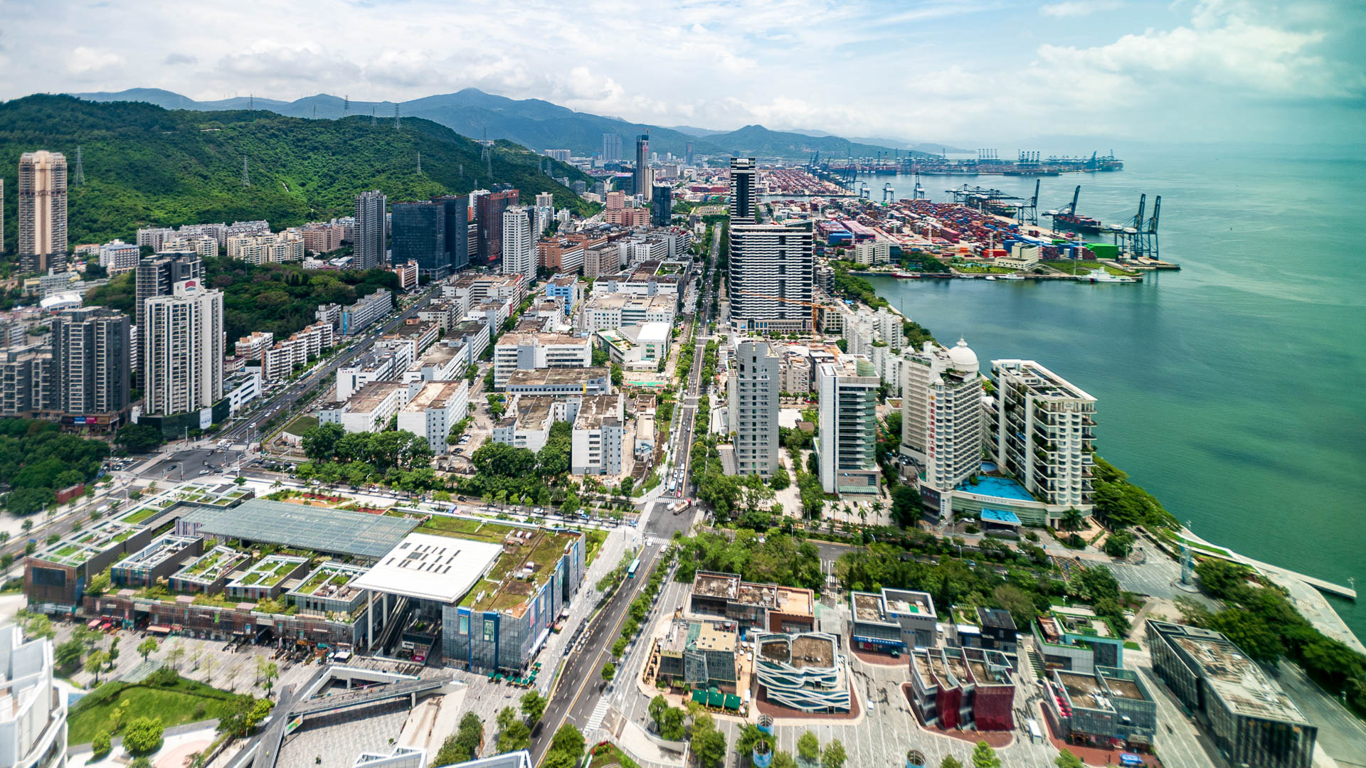 China — Shenzhen — aerial