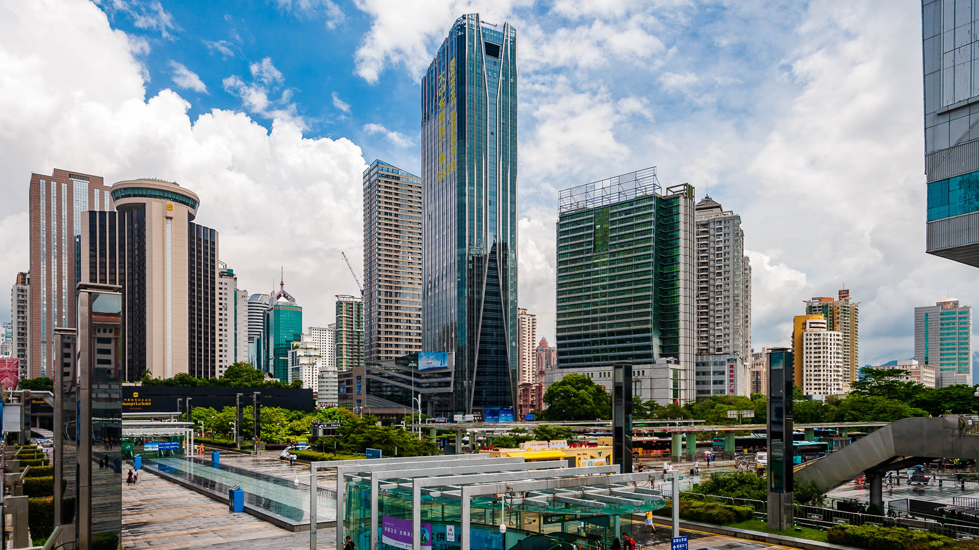 China — Shenzhen, Guangdong Province — architecture