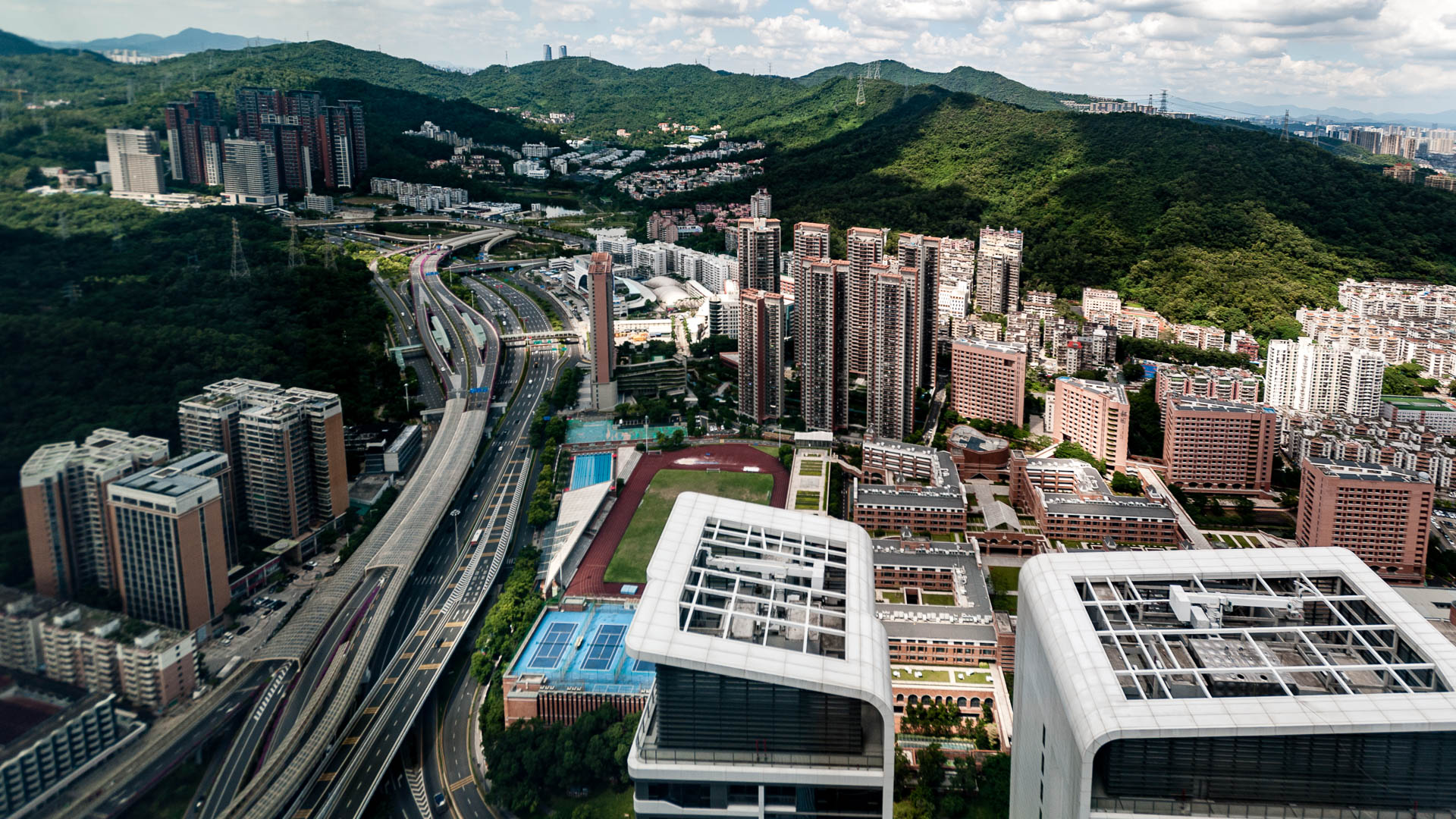 China — Shenzhen — aerial