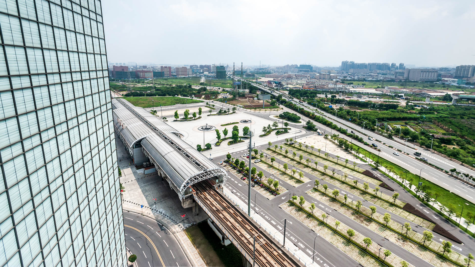 China — Guangdong, Zhongshan — aerial