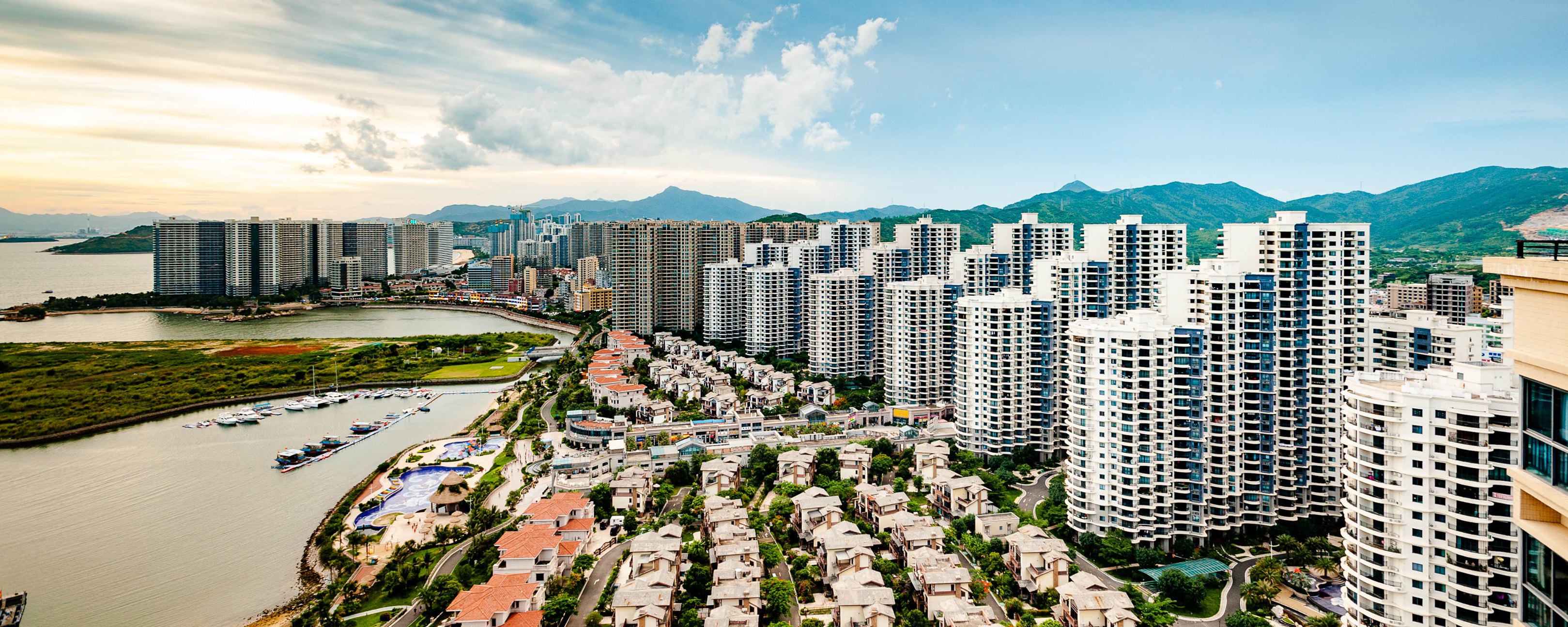 China — Guangdong, Huizhou — aerial