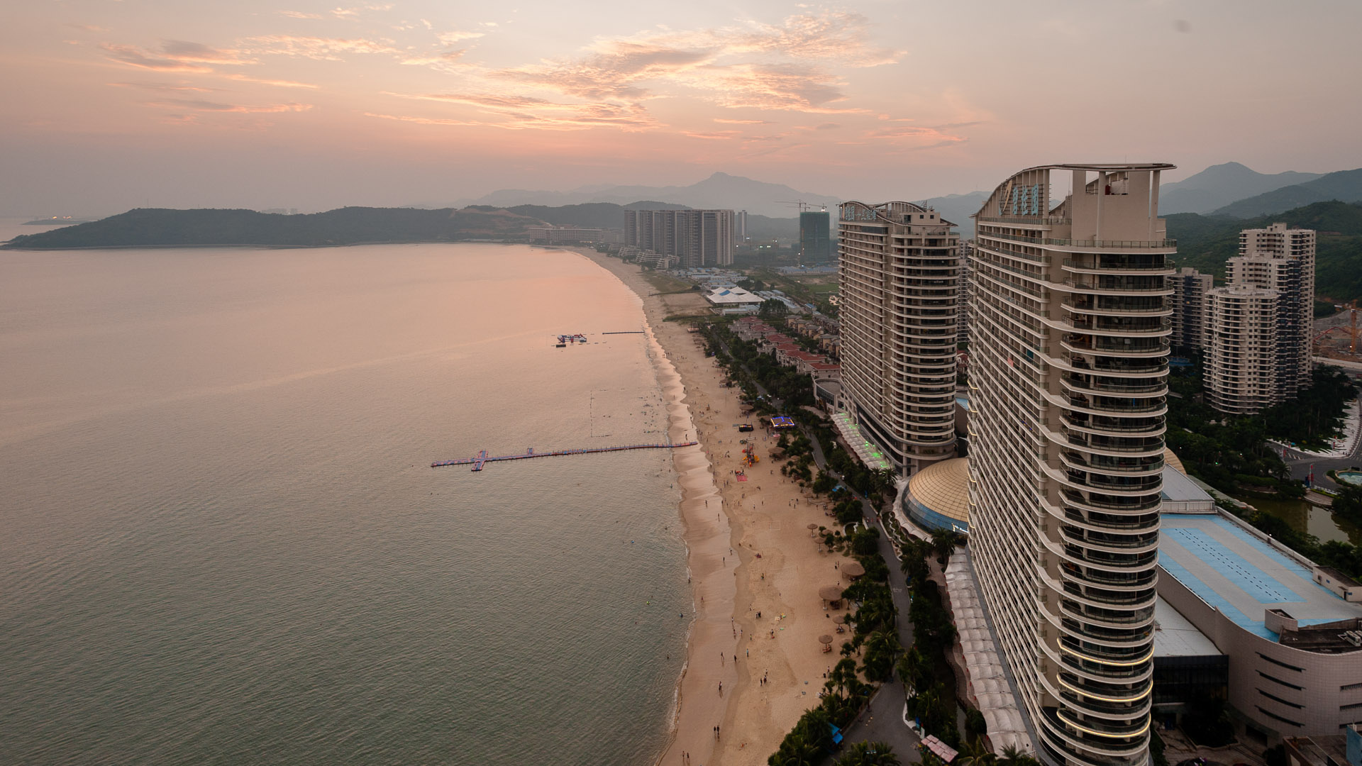 China — Guangdong, Huizhou — aerial