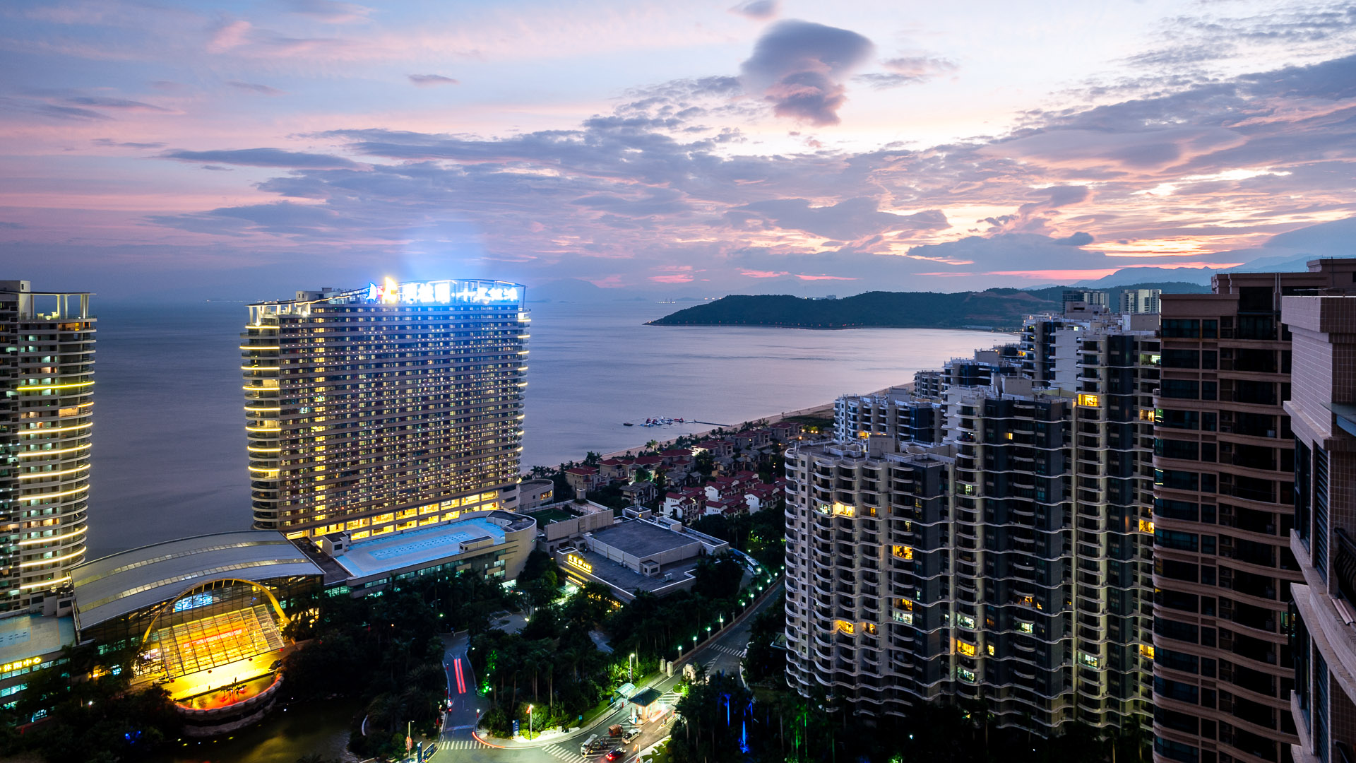 China — Guangdong, Huizhou — aerial