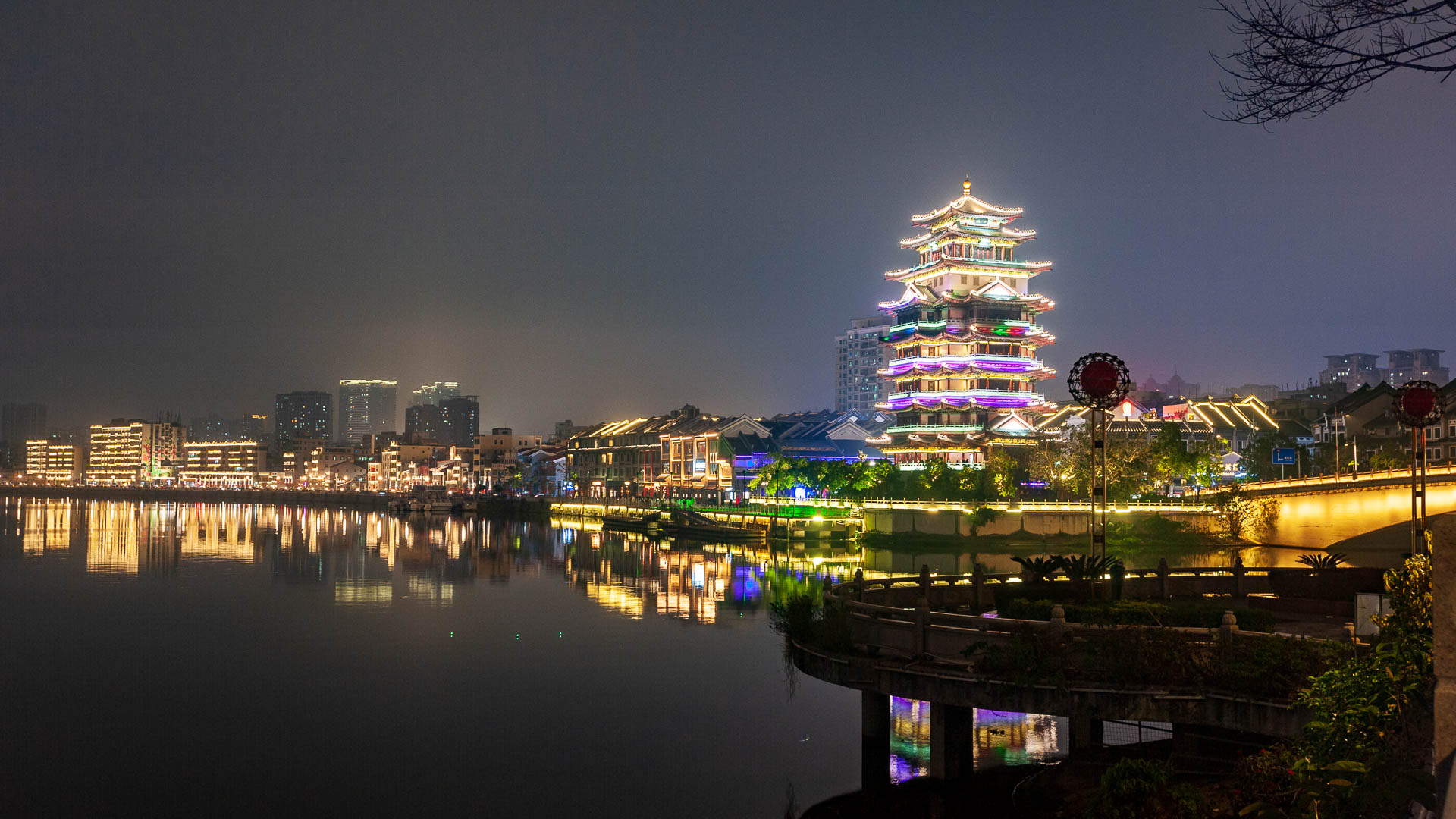 China — Guangdong, Huizhou — urban