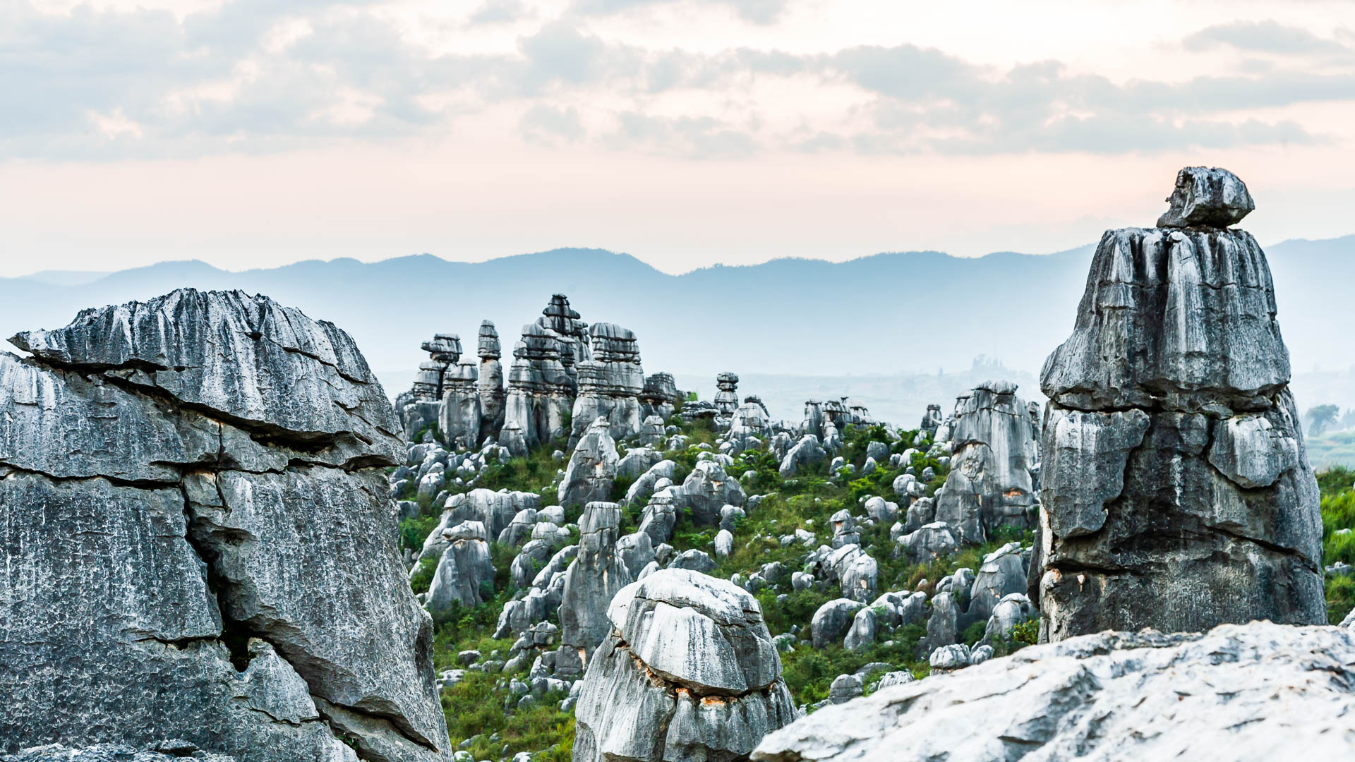 China — Yunnan, Shilin — landscape