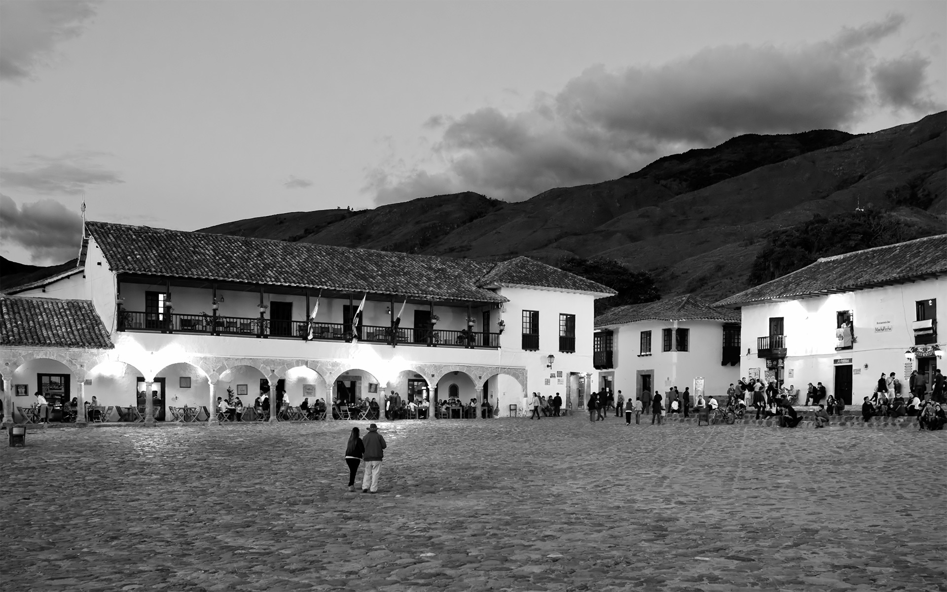 Colombia — Villa de Leyva, Boyacá — architecture