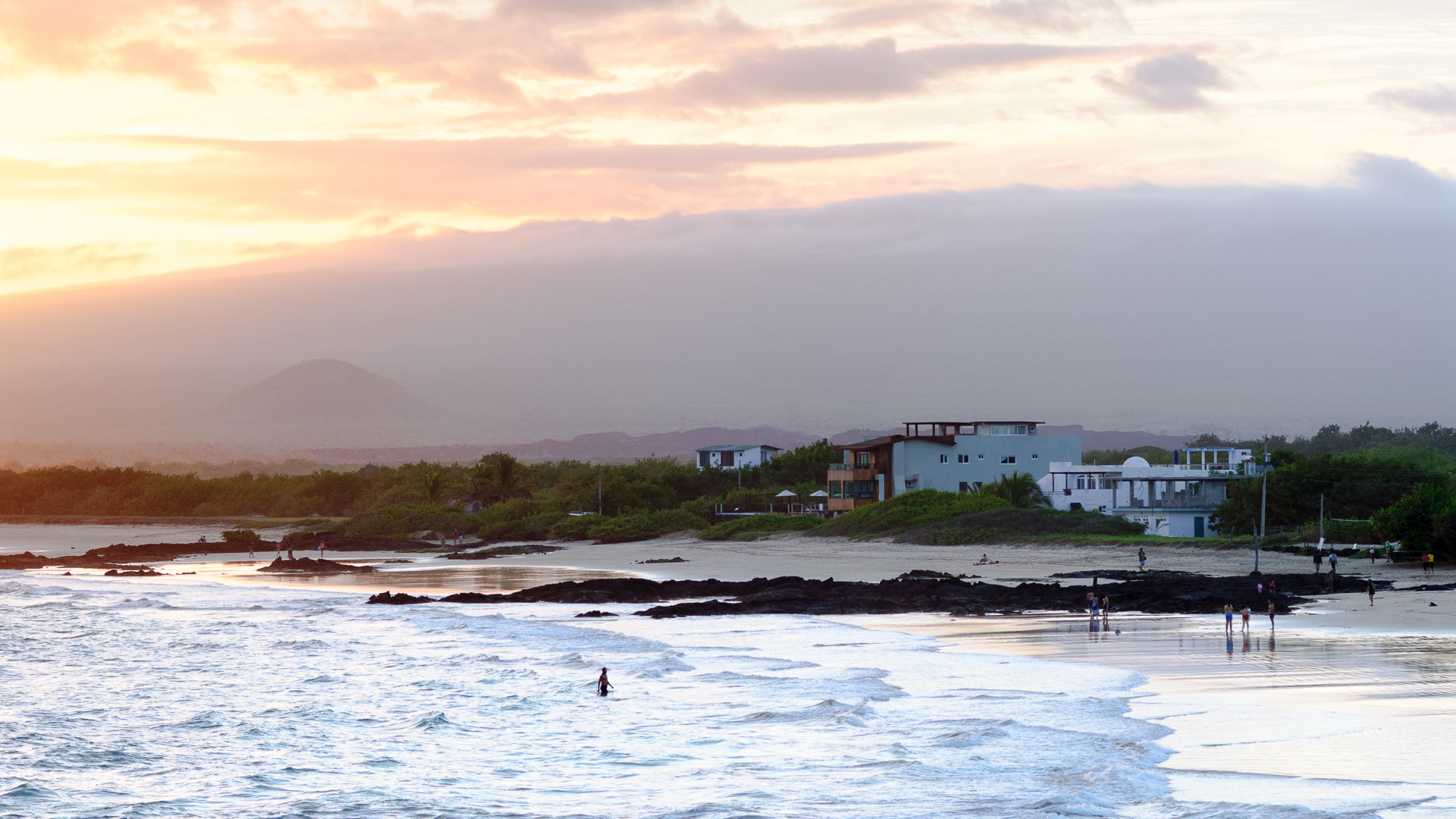 Ecuador — Galápagos Islands, Santa Cruz Island (Puerto Ayora area) — landscape