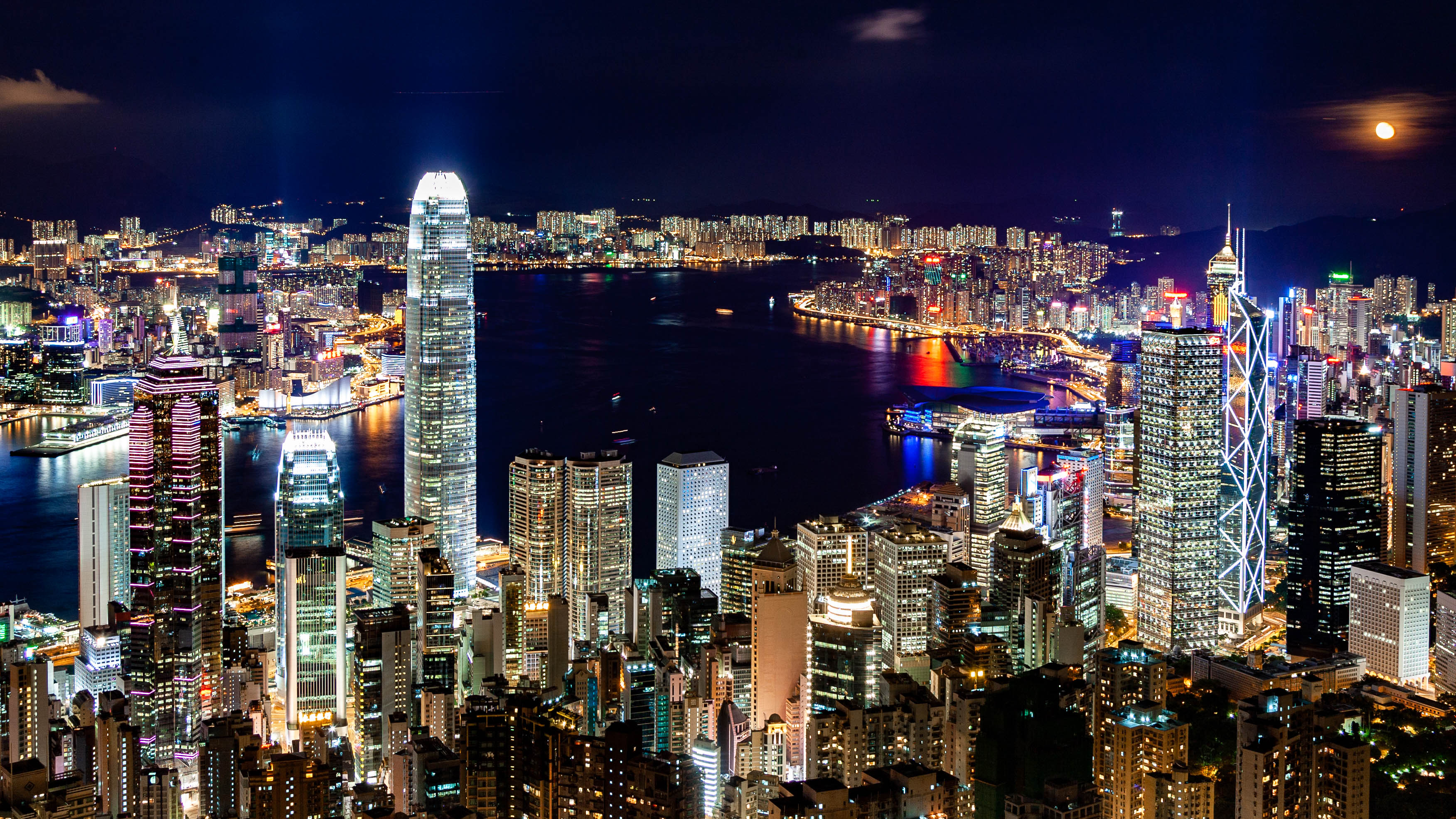 China — Hong Kong — aerial