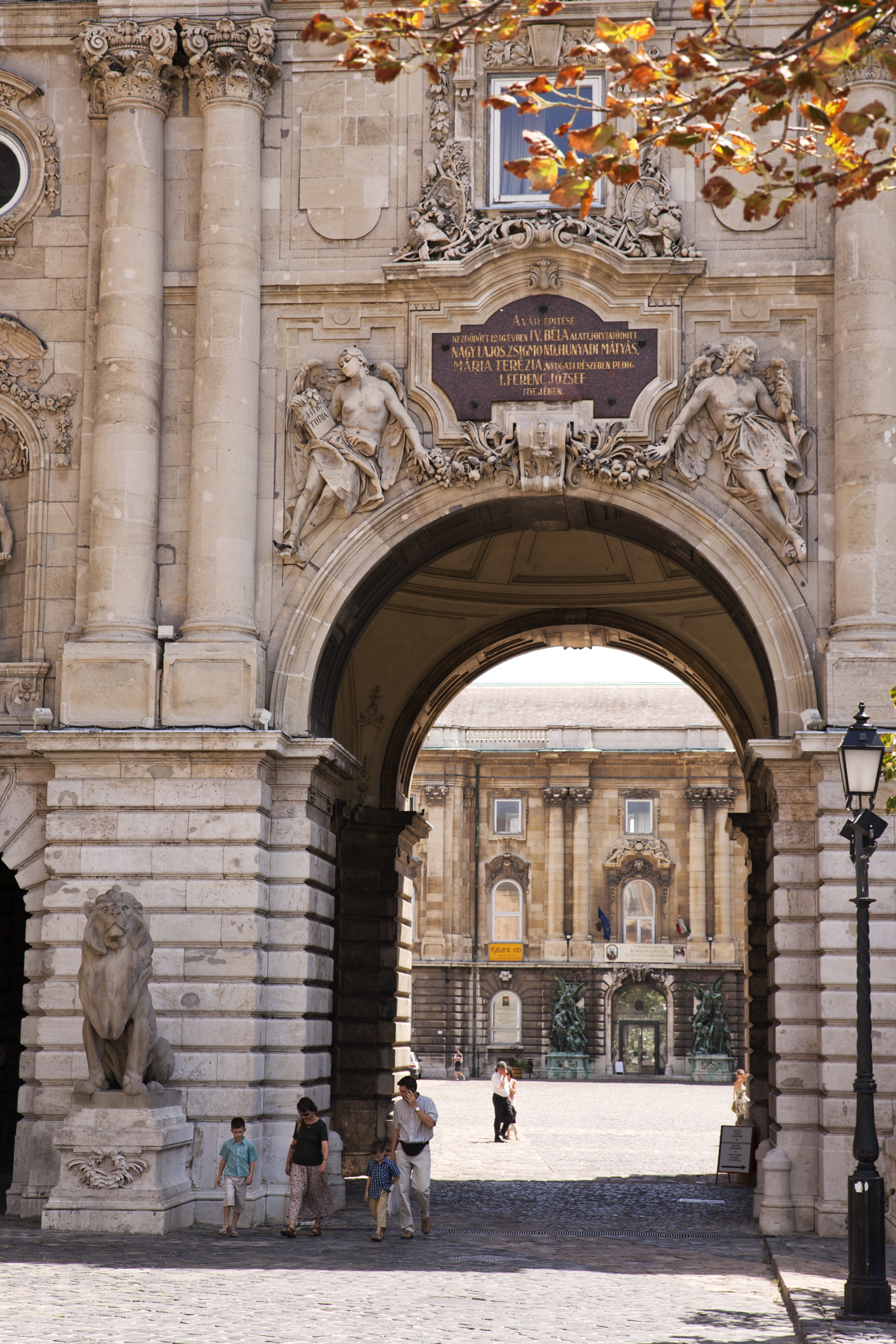 Hungary — Budapest, Castle Hill (Várhegy) — architecture
